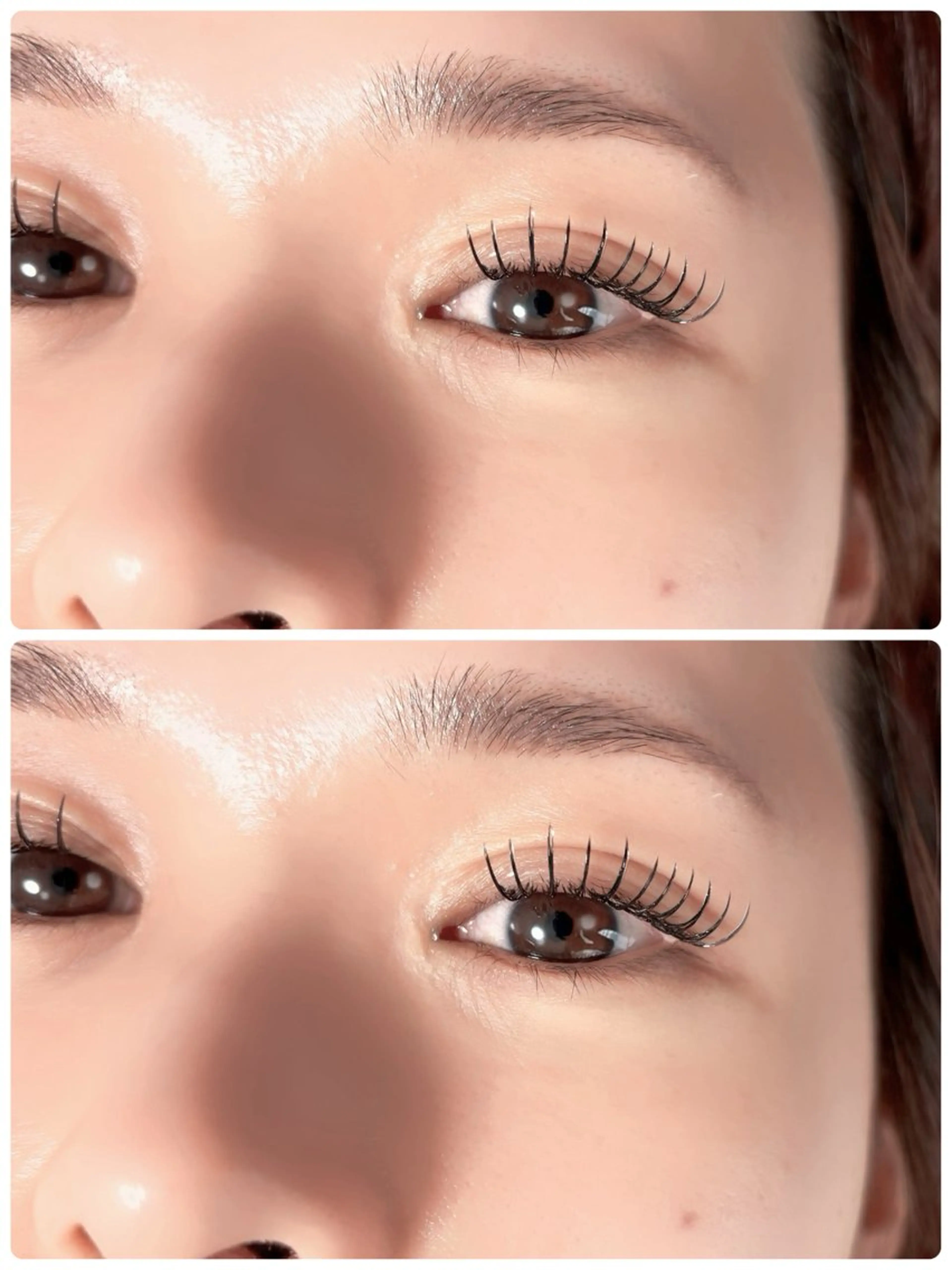 マツエク・マツパ Dカール フラットラッシュ eyelash salon　SATAのマツエク・マツパデザイン