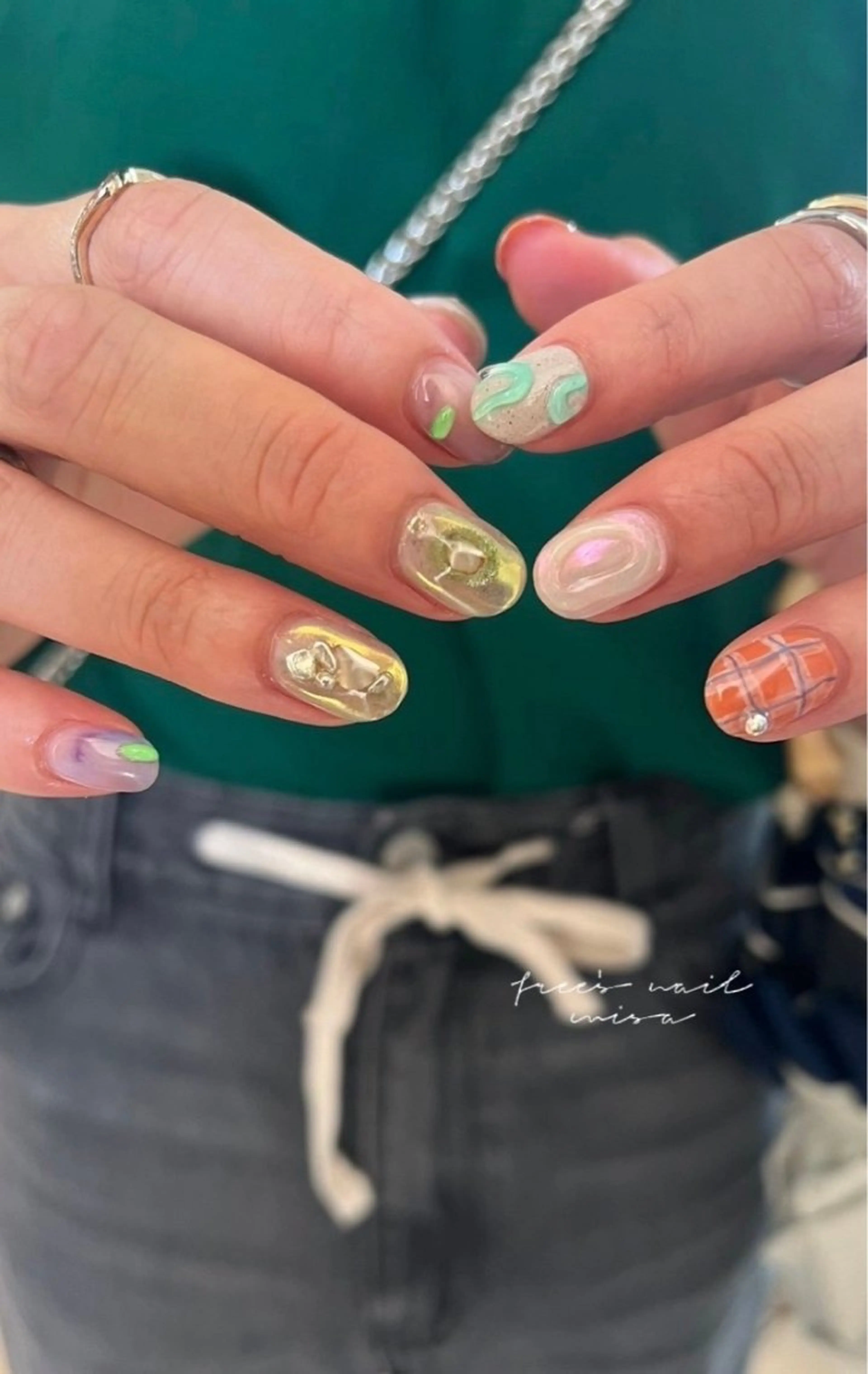 ネイル アートネイル ハンドネイル FREE'S nail三宮のネイルデザイン