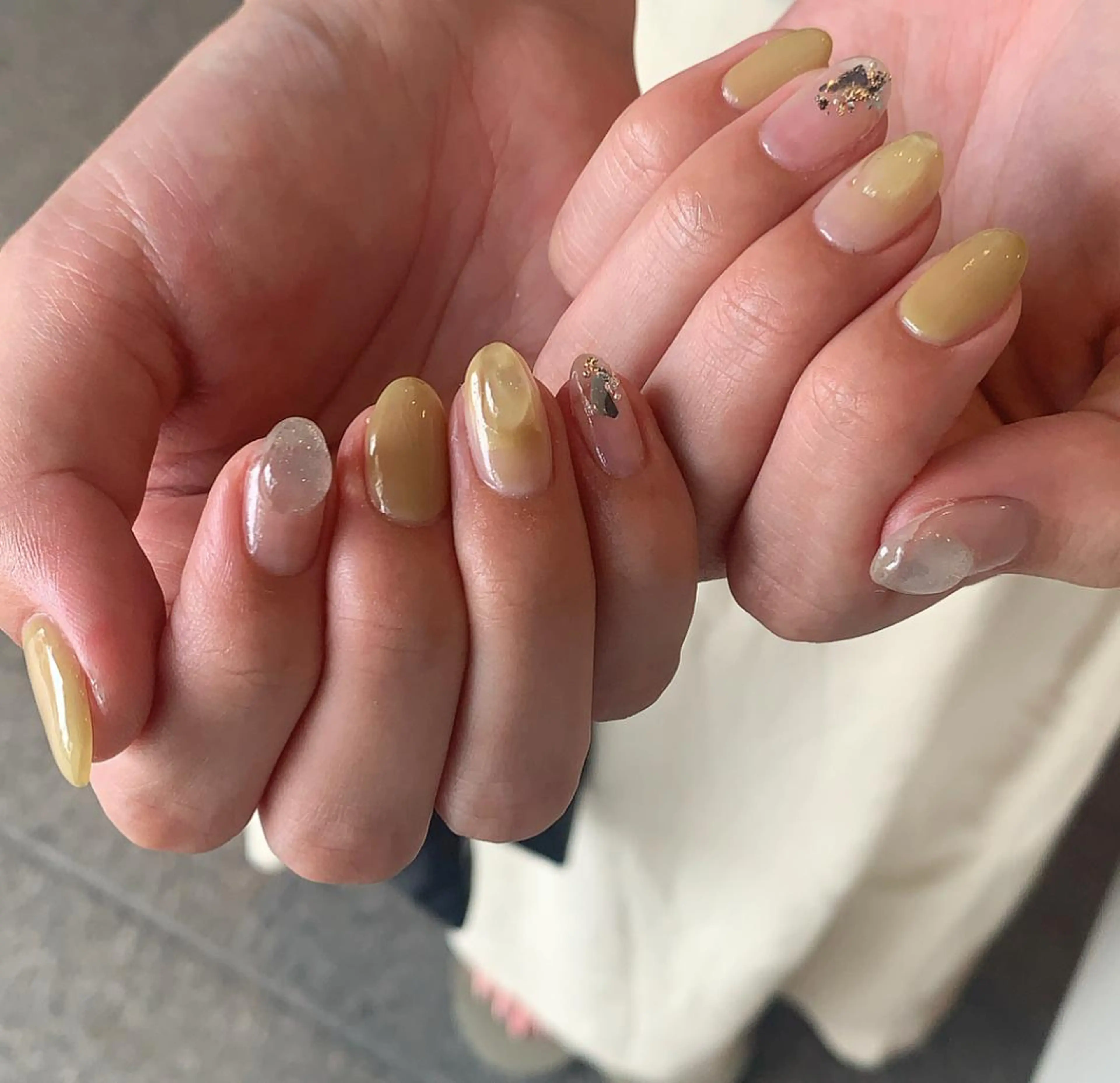 ネイル ハンドネイル にしぐち はるかのネイルデザイン