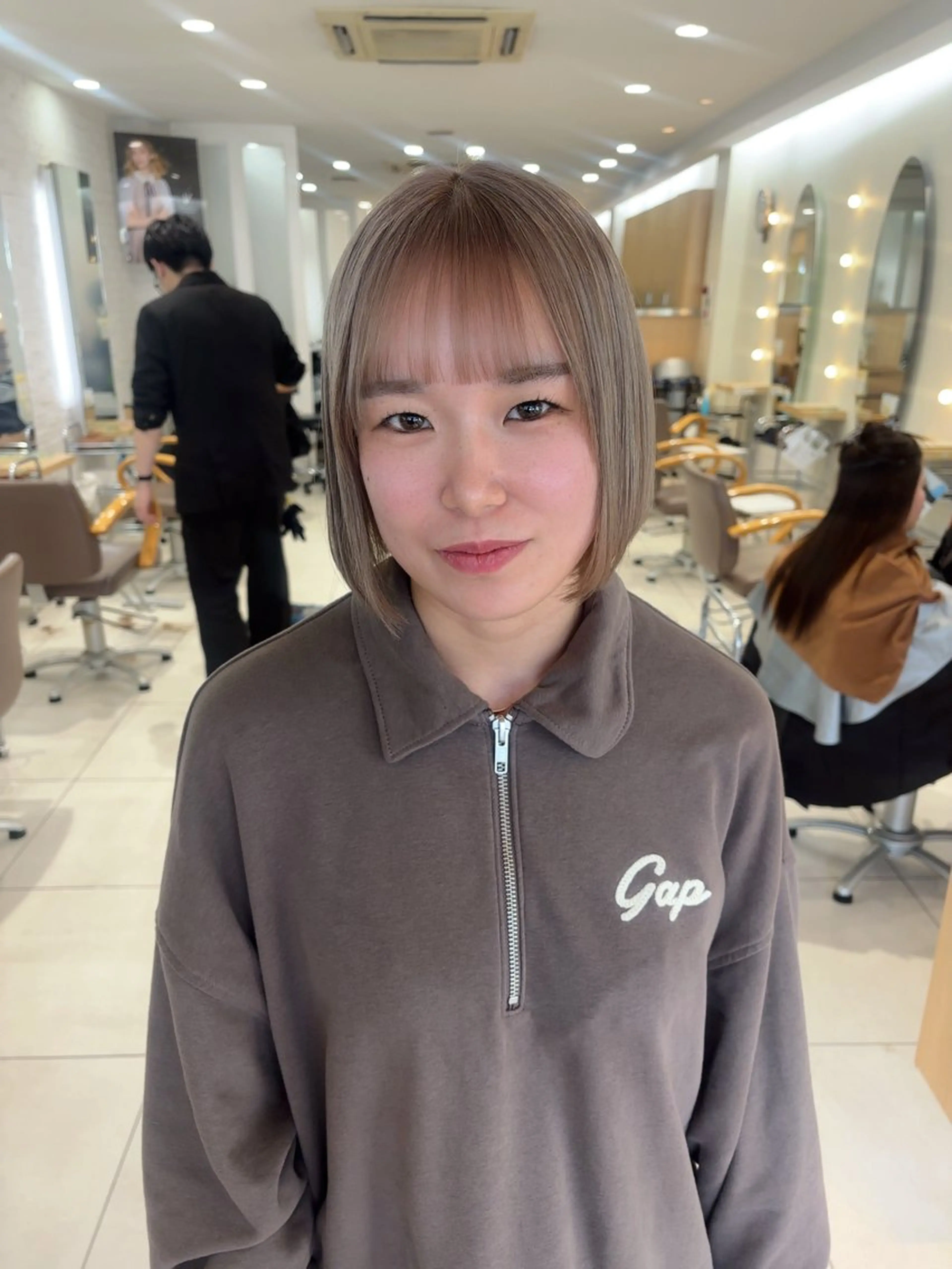 ショート 💈メンズパーマ カラー💈momoのヘアスタイル