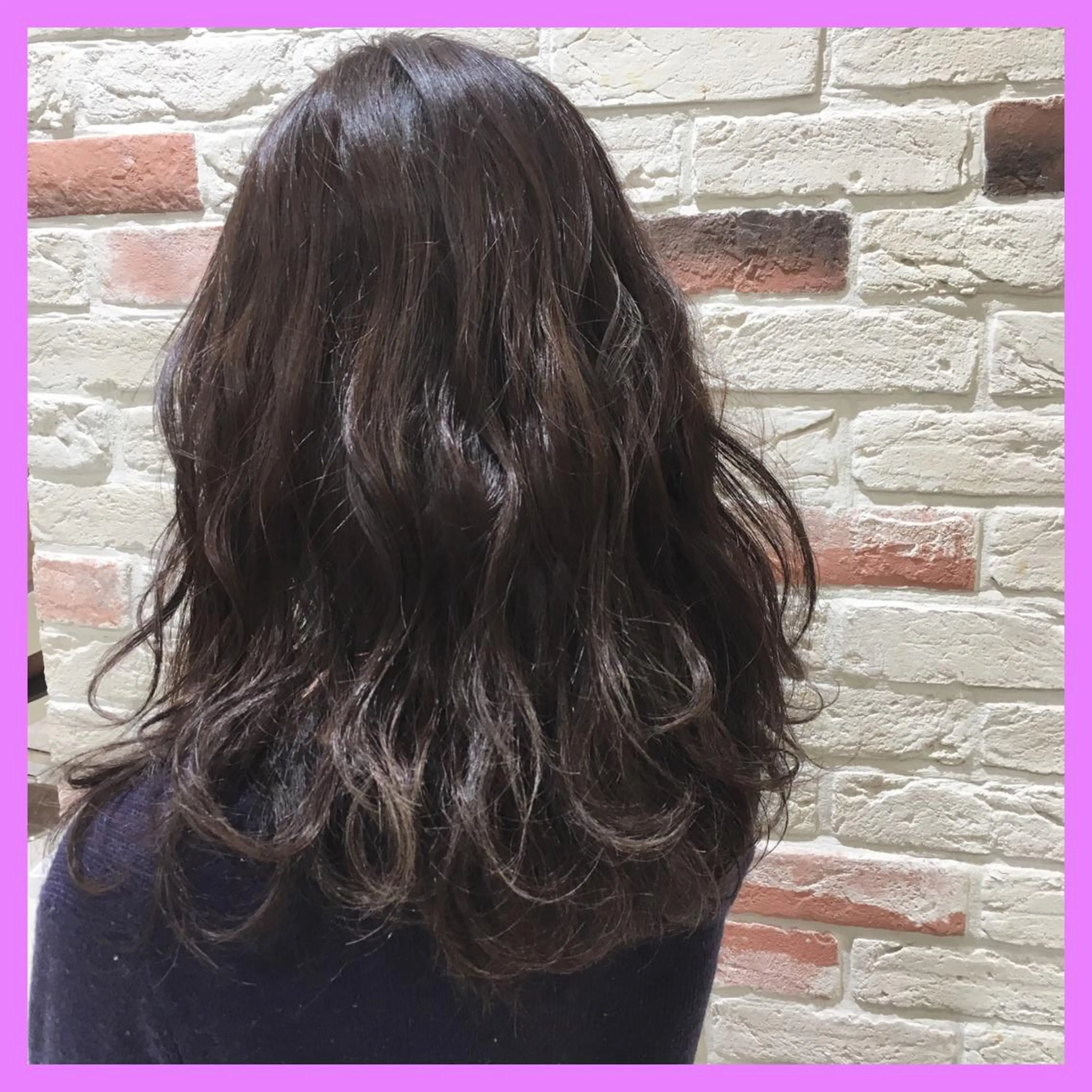 ロング カラー 透明感カラー グレージュ ハイライトカラー ラベンダーカラー パープルカラー 推しヘア🎀 NATSUNEのヘアスタイル