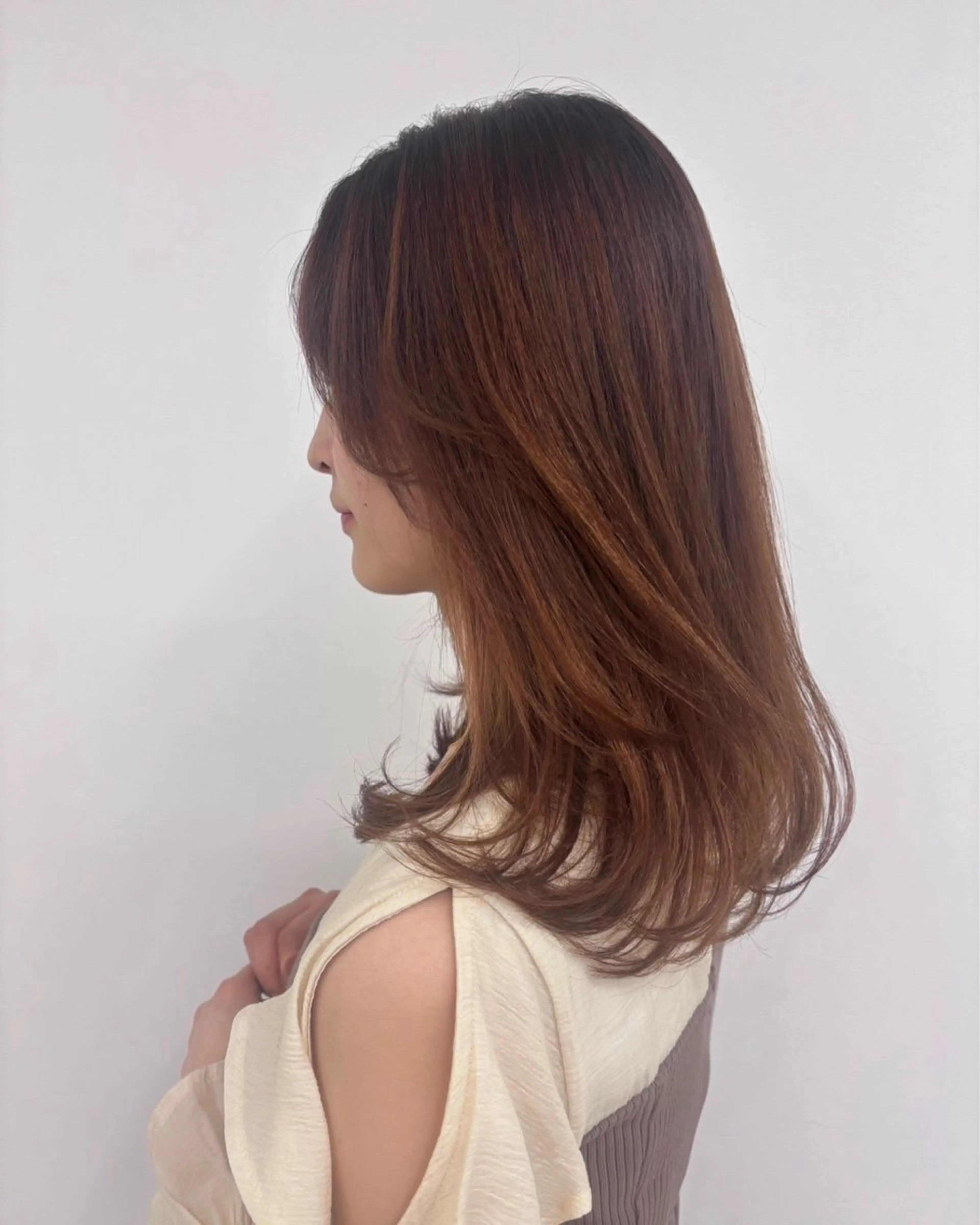 セミロング 村田 七夕のヘアスタイル