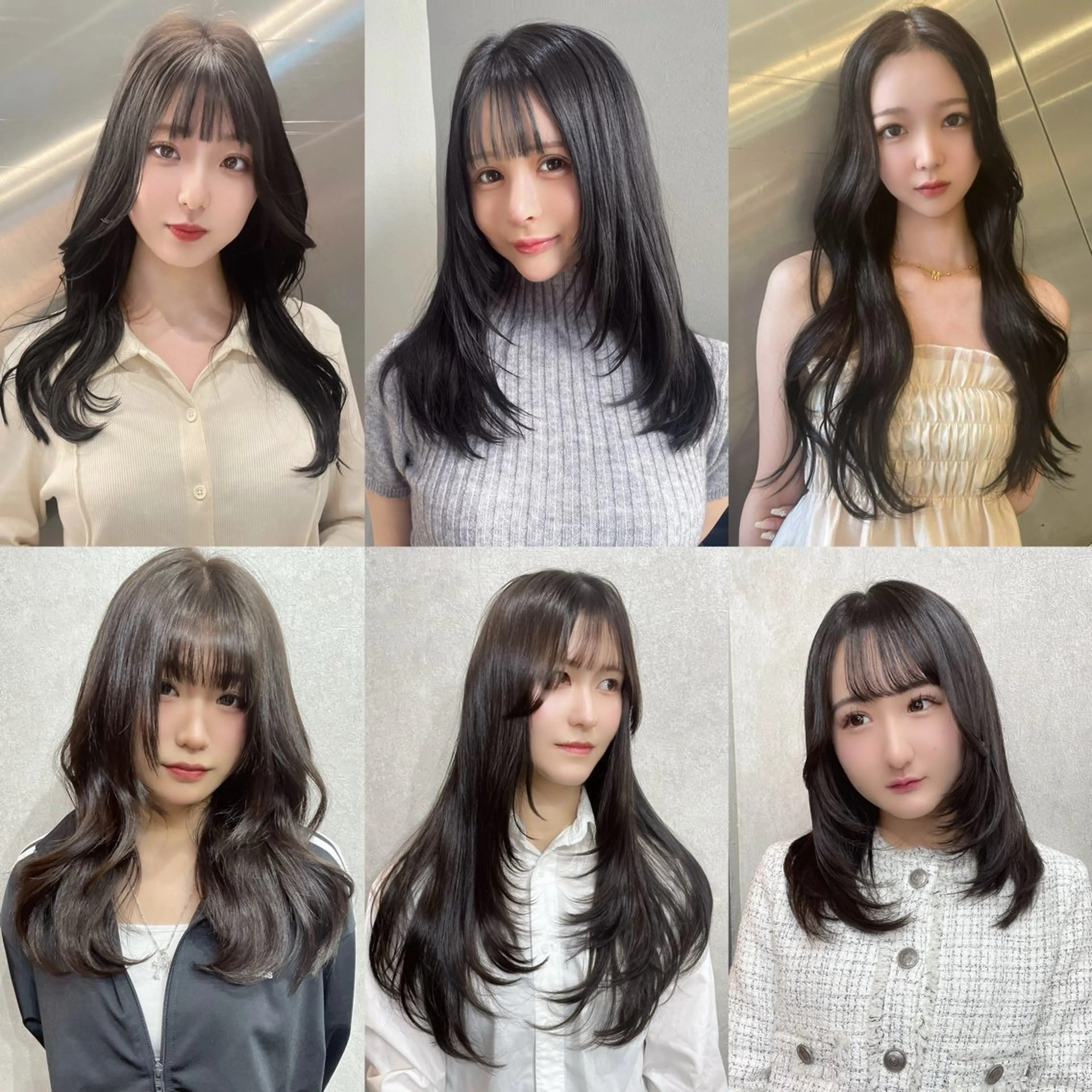 ロング カラー レイヤーカット カット ヘアカラー AIRI layer cut hairのヘアスタイル