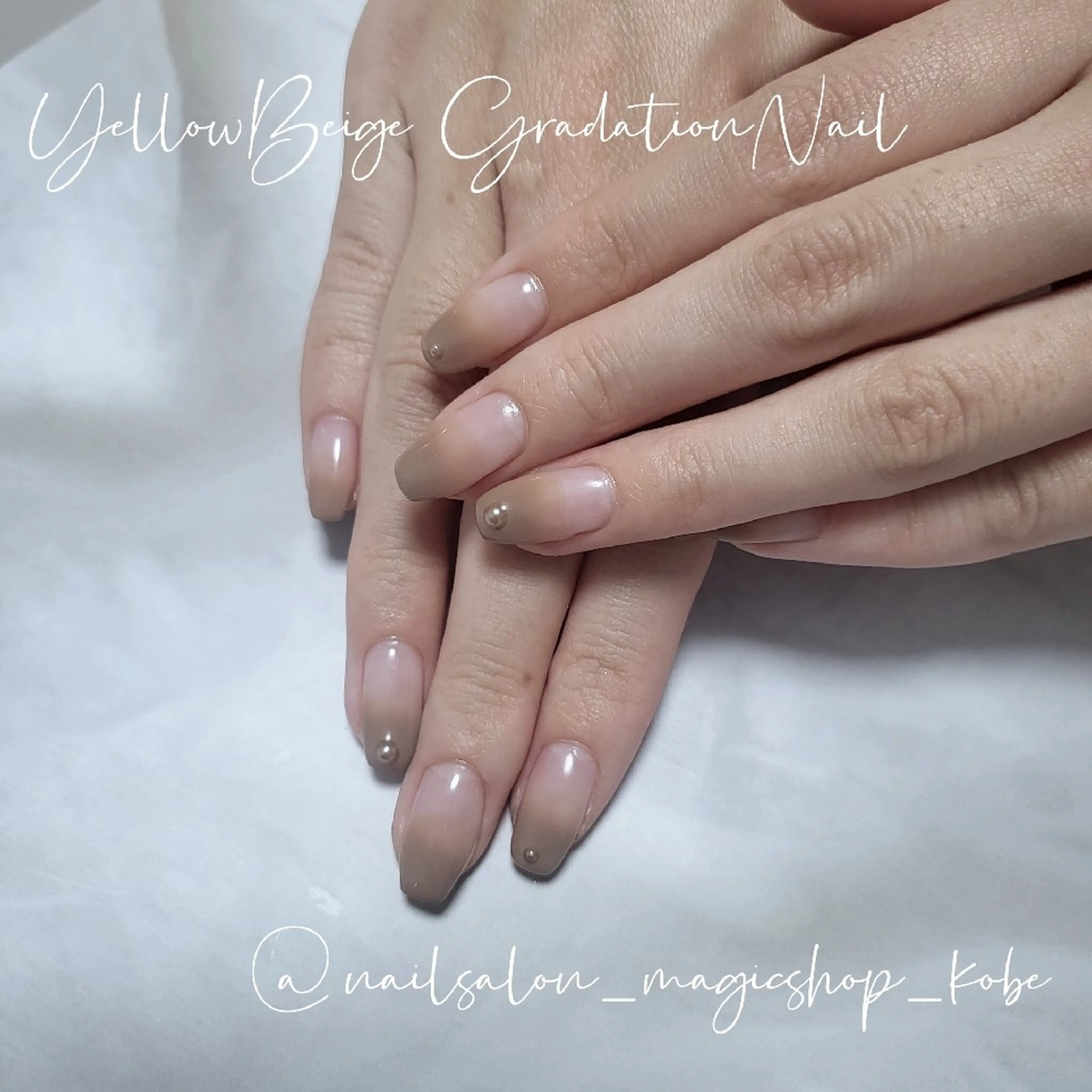 ネイル ジェルネイル グラデーション ソフトジェル ハンドネイル Nailsalon MagicShopのネイルデザイン