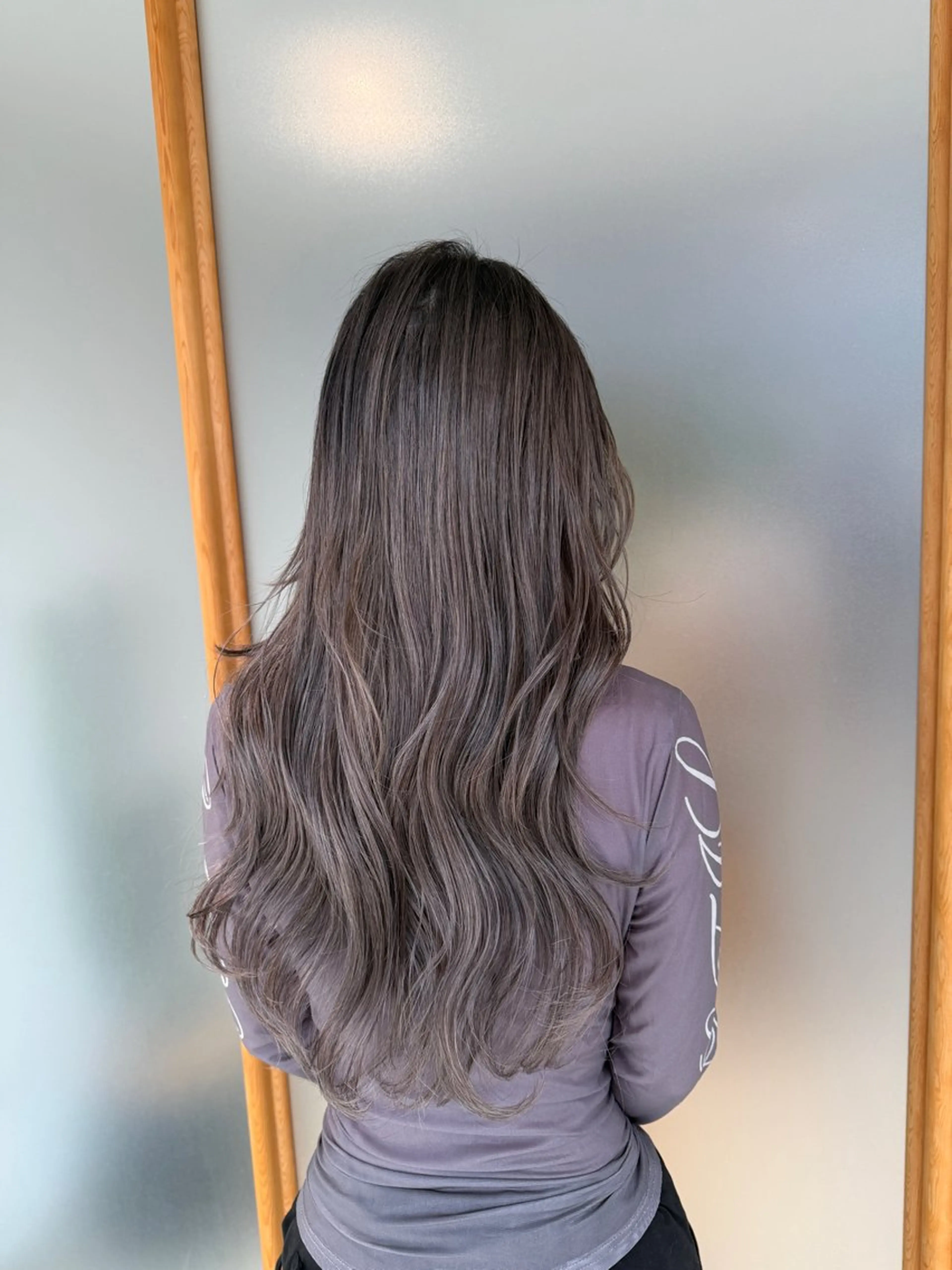 ロング ヘアアレンジ カット ヘアセット 野中 久美子のヘアスタイル