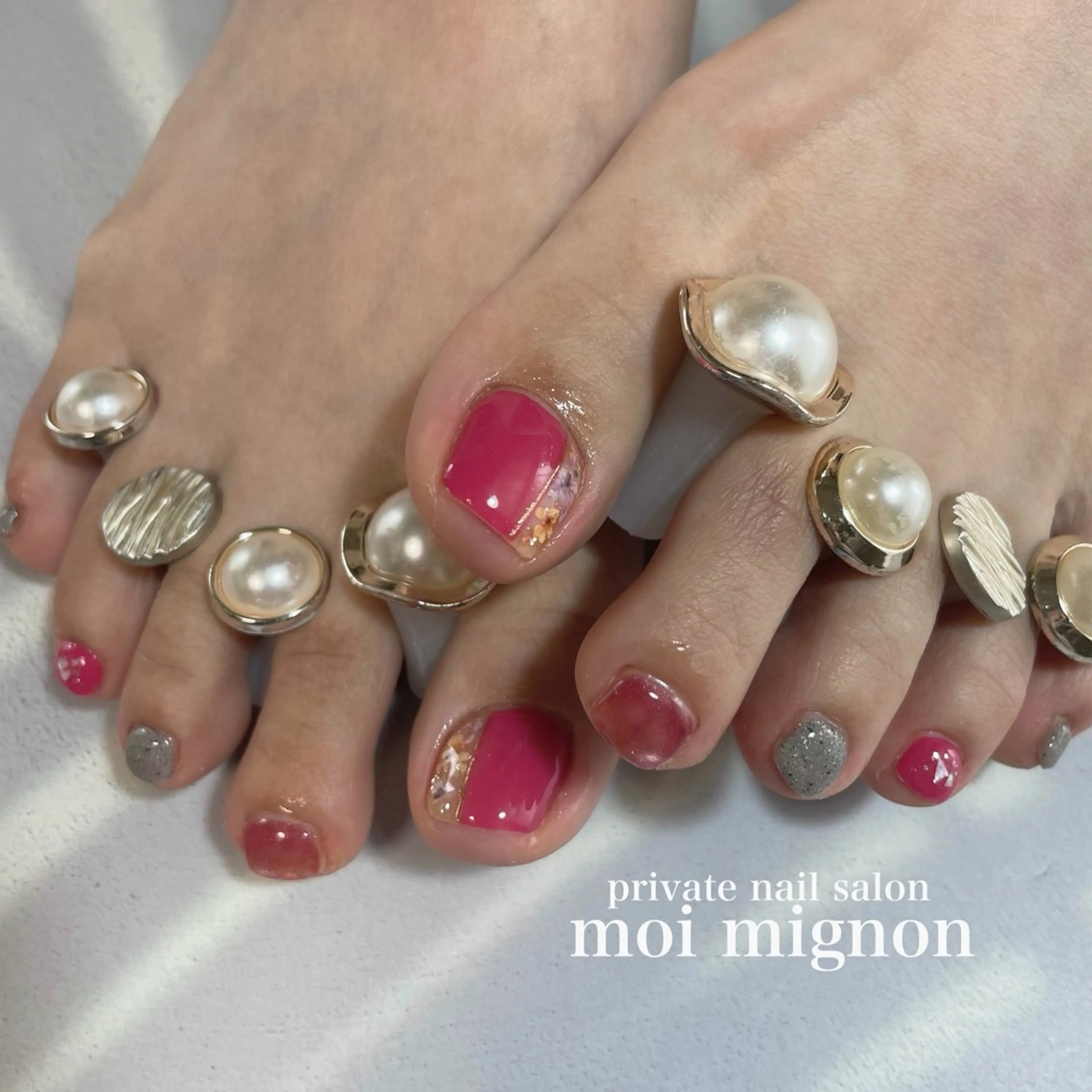 ネイル フットネイル nailist Aki♡のネイルデザイン