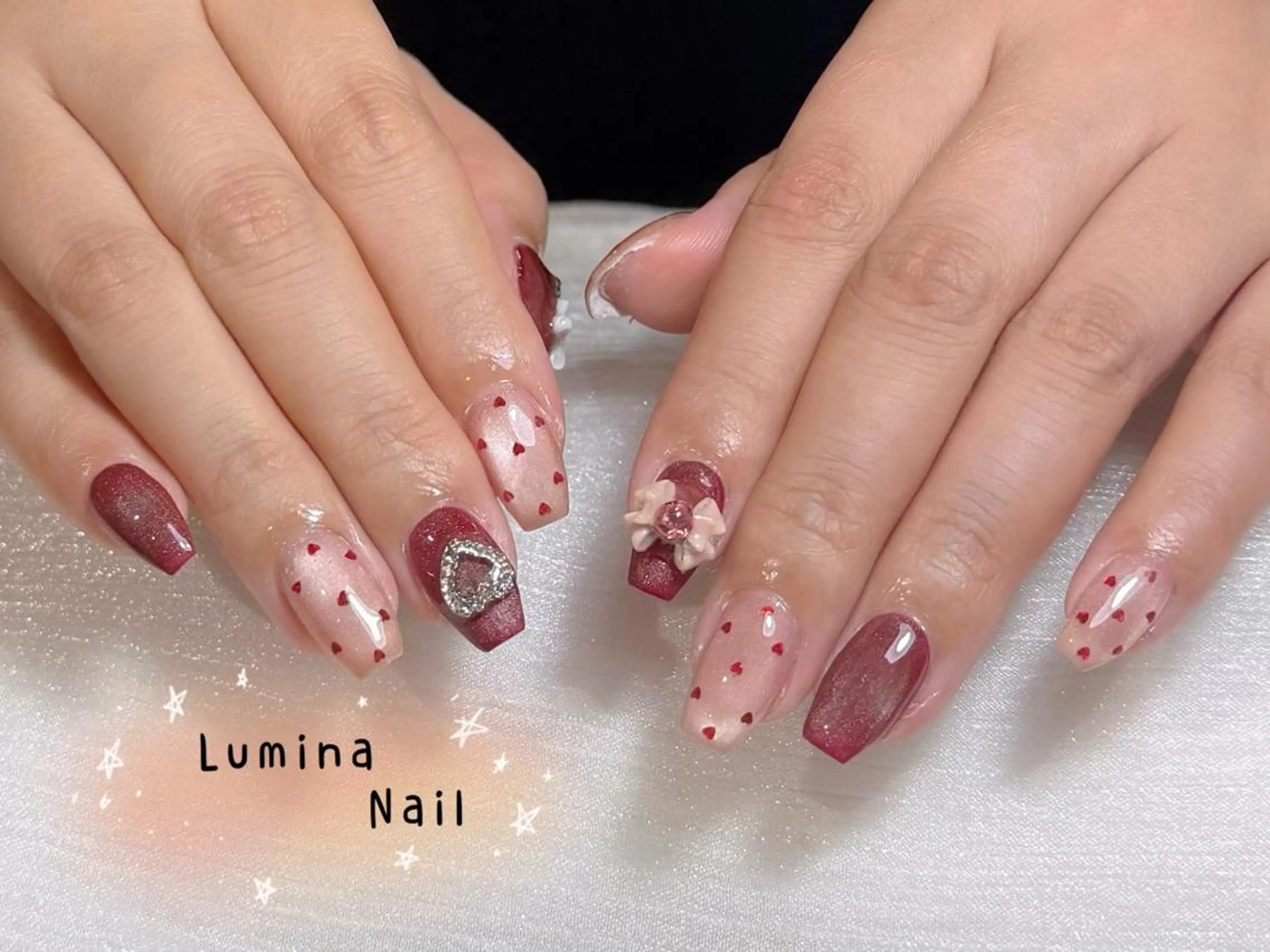 ネイル ハンドネイル ハンドケア Lumina _ Harukaのネイルデザイン