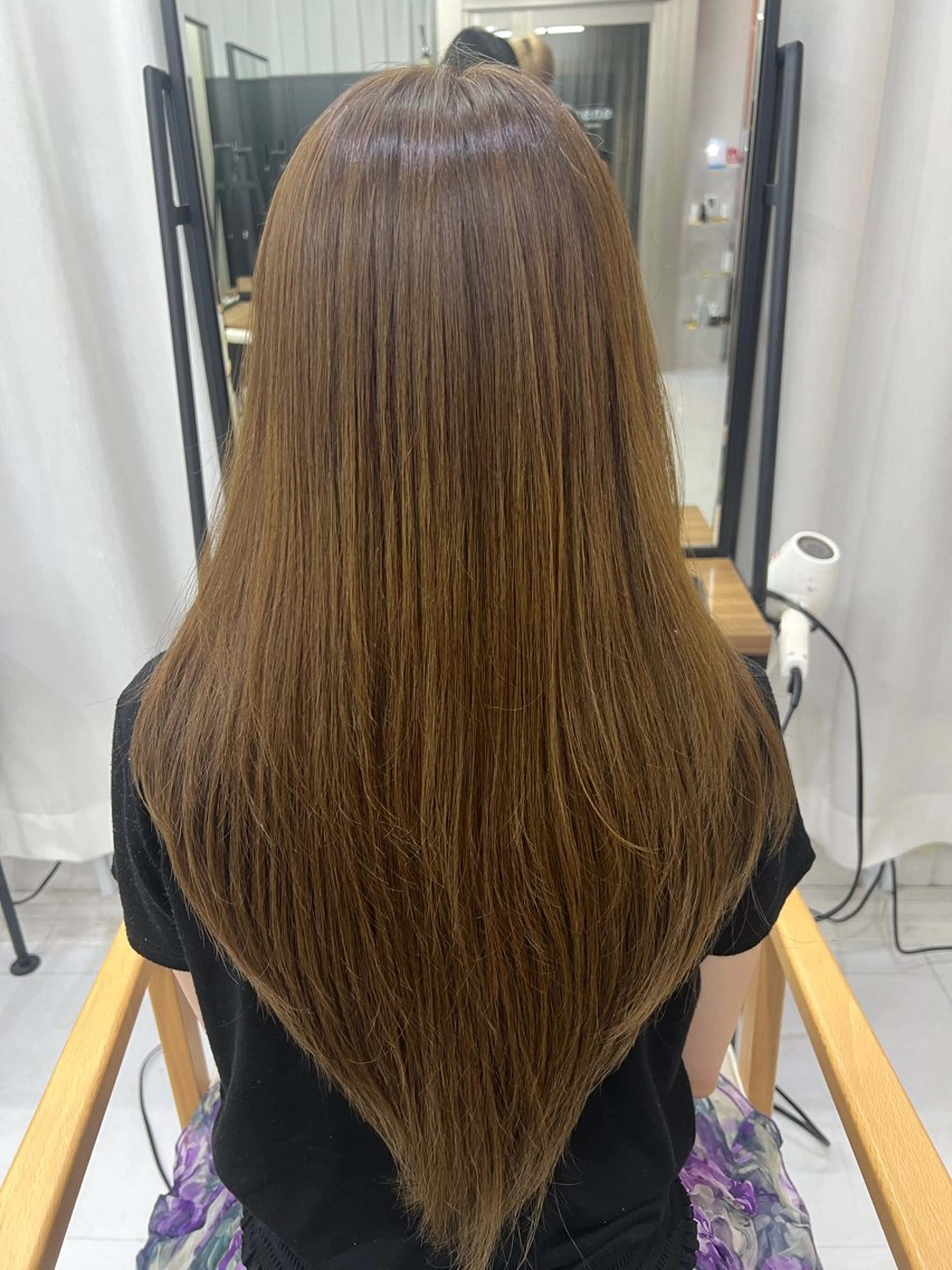 ロング オモカワ オトナのヘアスタイル