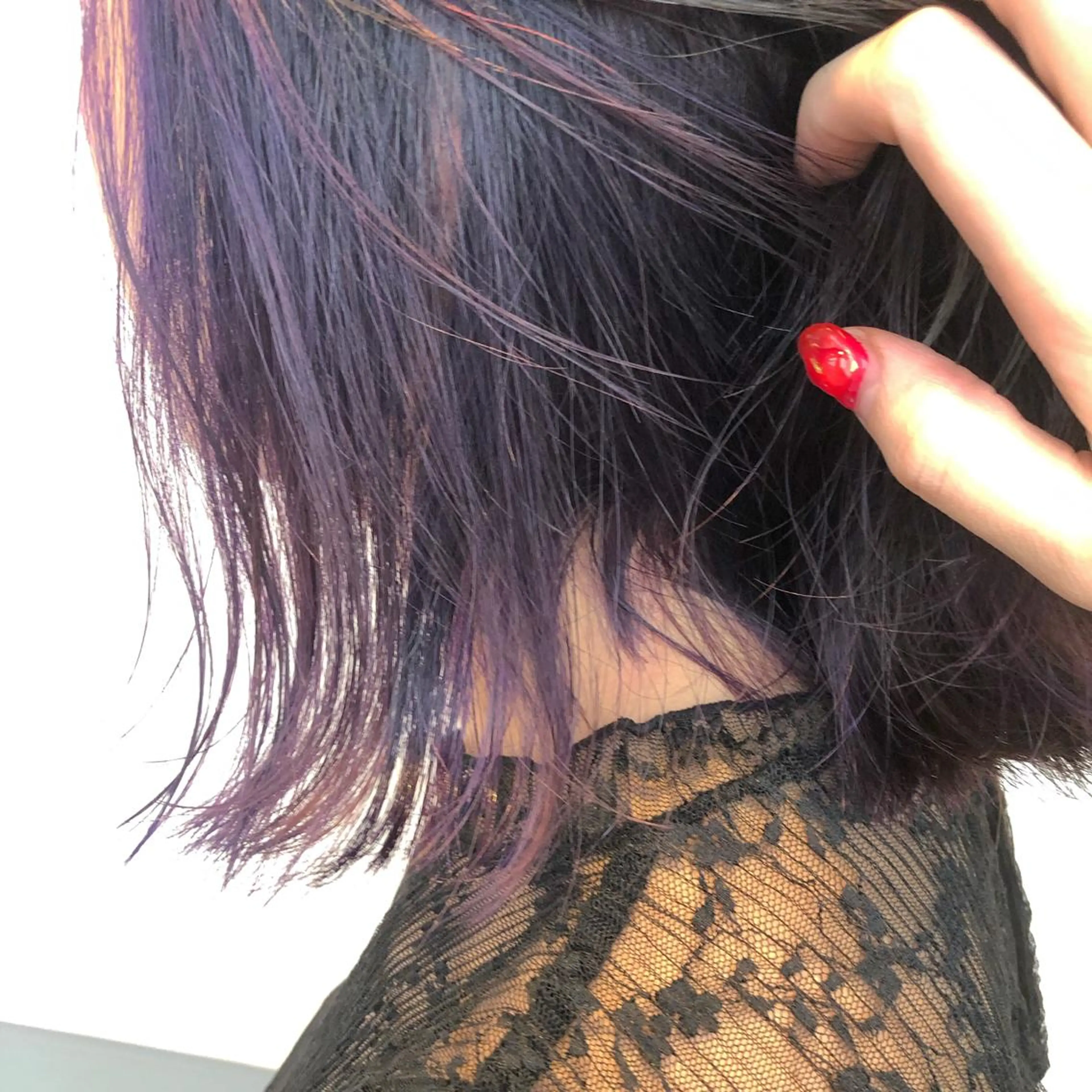 ショート カラー ヘアアレンジ yoshino yukoのマツエク・マツパデザイン