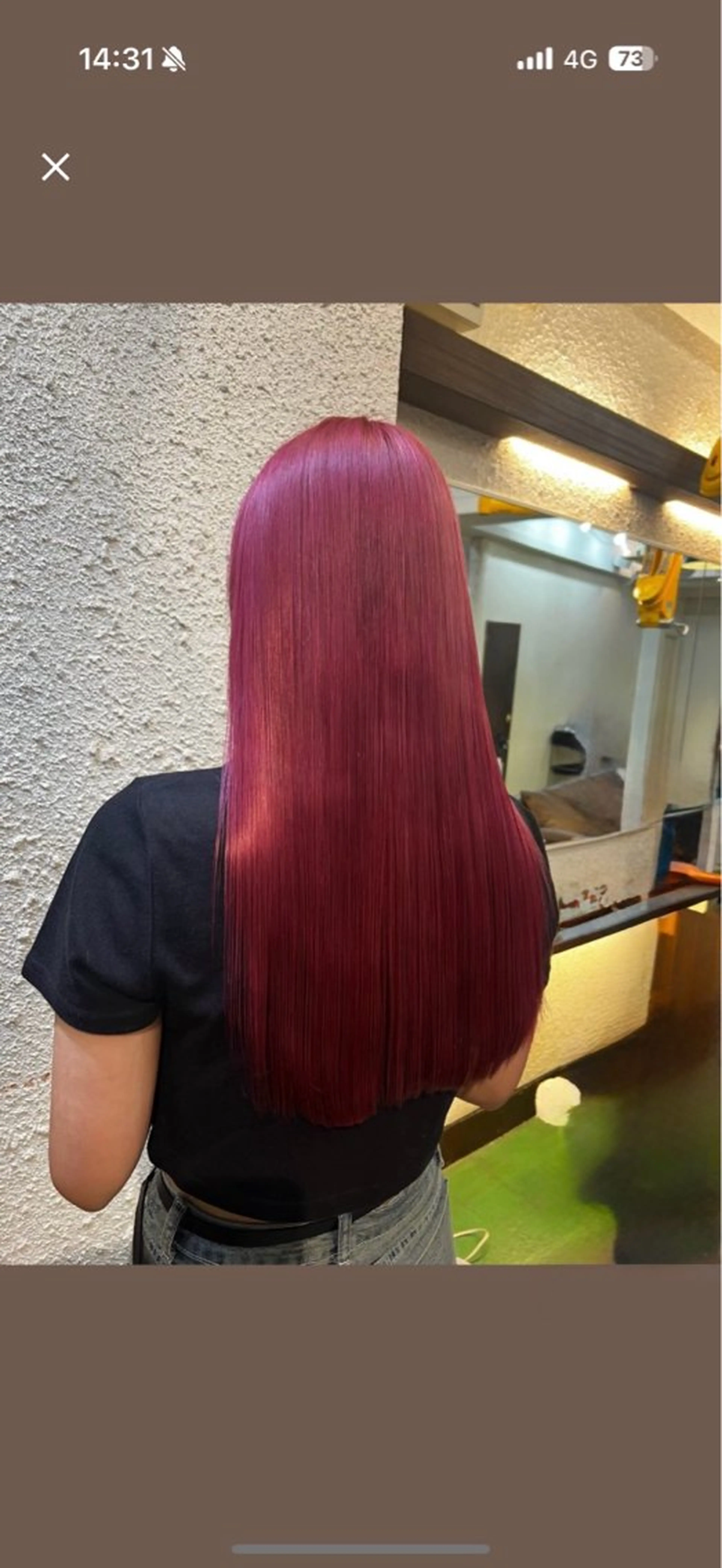カラー ヘアカラー トリートメント 柔め透明感血色カラー 暖色/レイヤー/ゆいのヘアスタイル