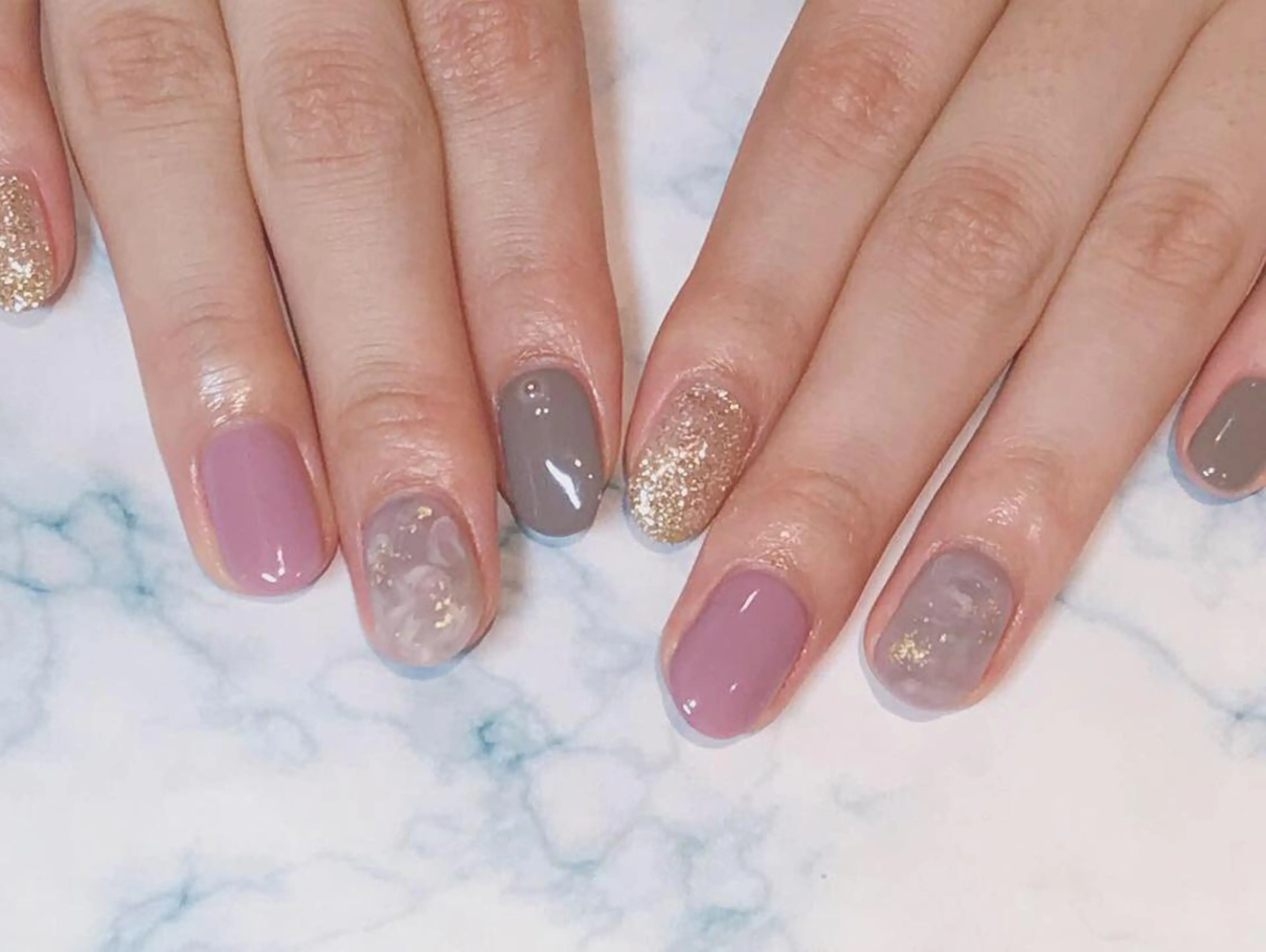 ネイル ハンドネイル もとまつ さちこのネイルデザイン