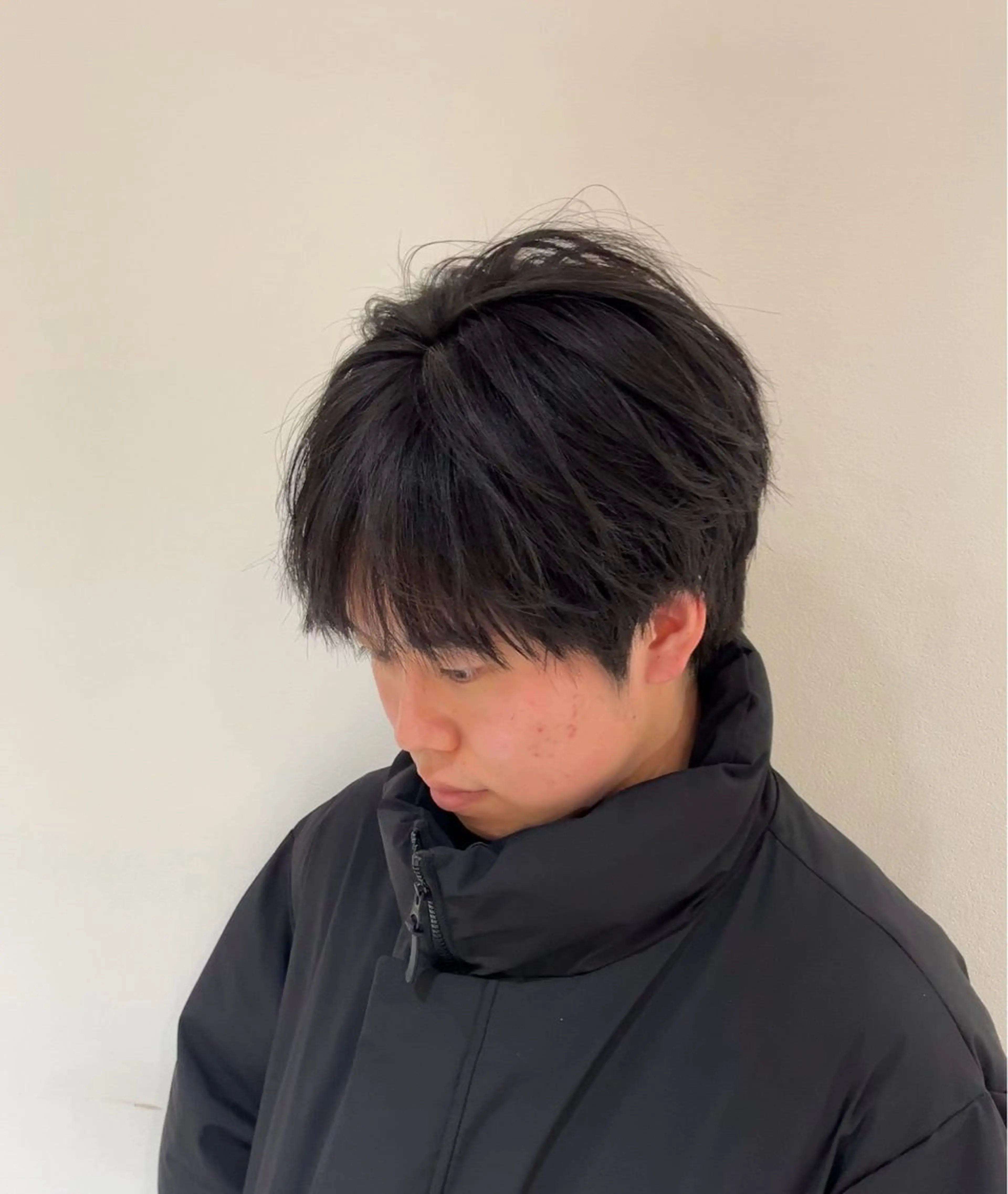 メンズ けいし🐬ボブ 美髪縮毛矯正のヘアスタイル