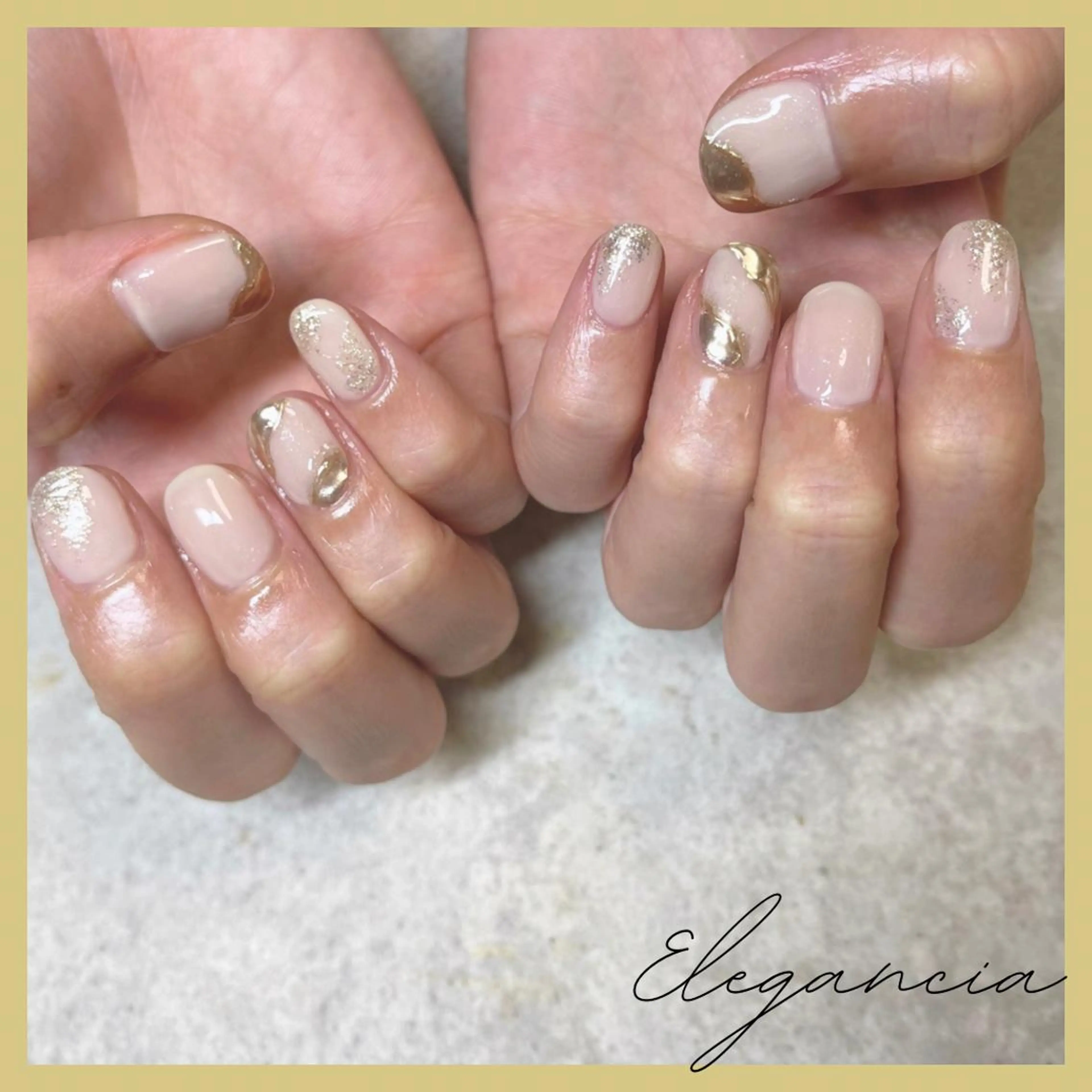 カラー ネイル ハンドネイル Elegancia. Hiromiのネイルデザイン