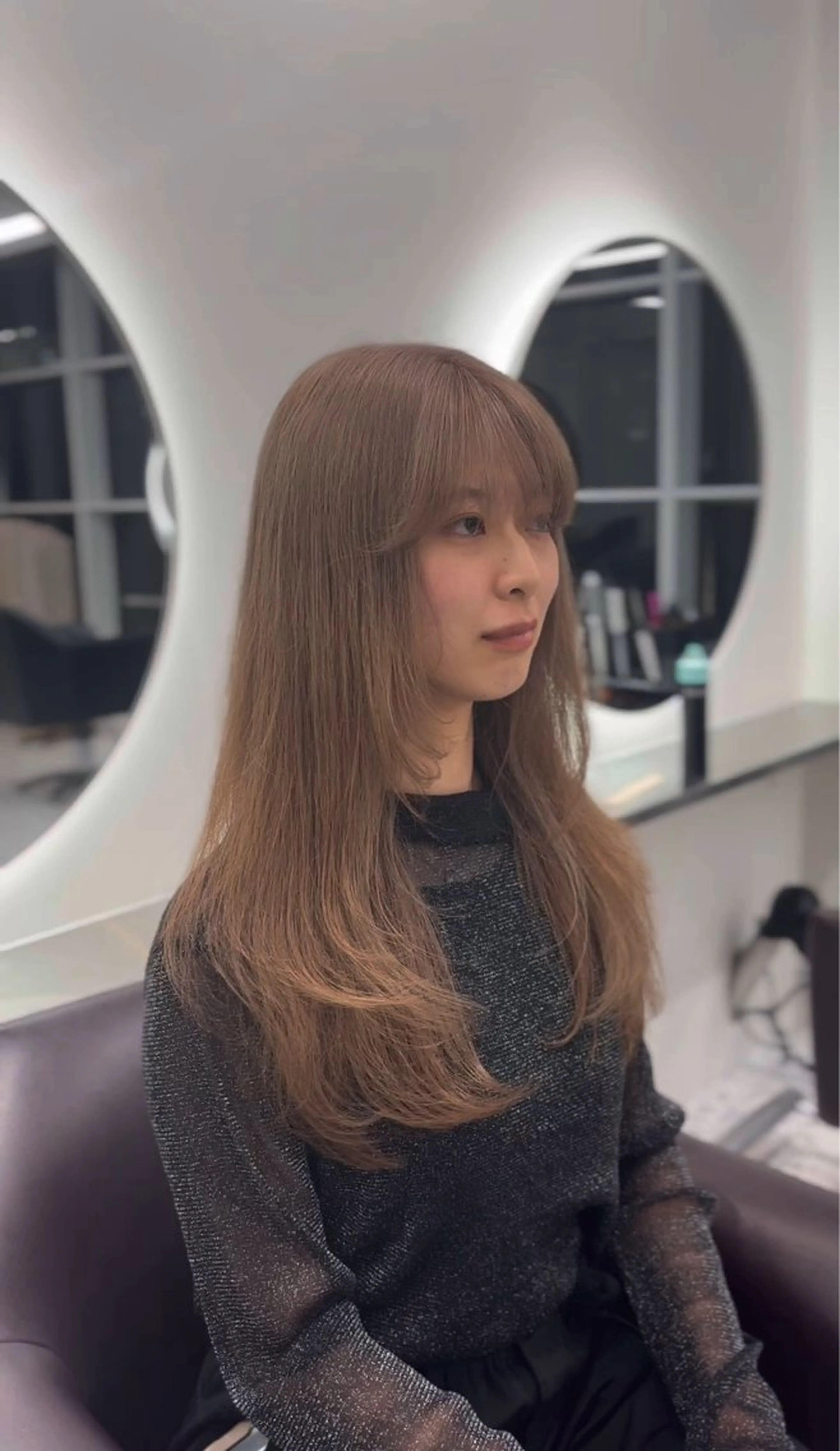 ロング 🩵透明感艶髪 縮毛矯正masa🩵のヘアスタイル