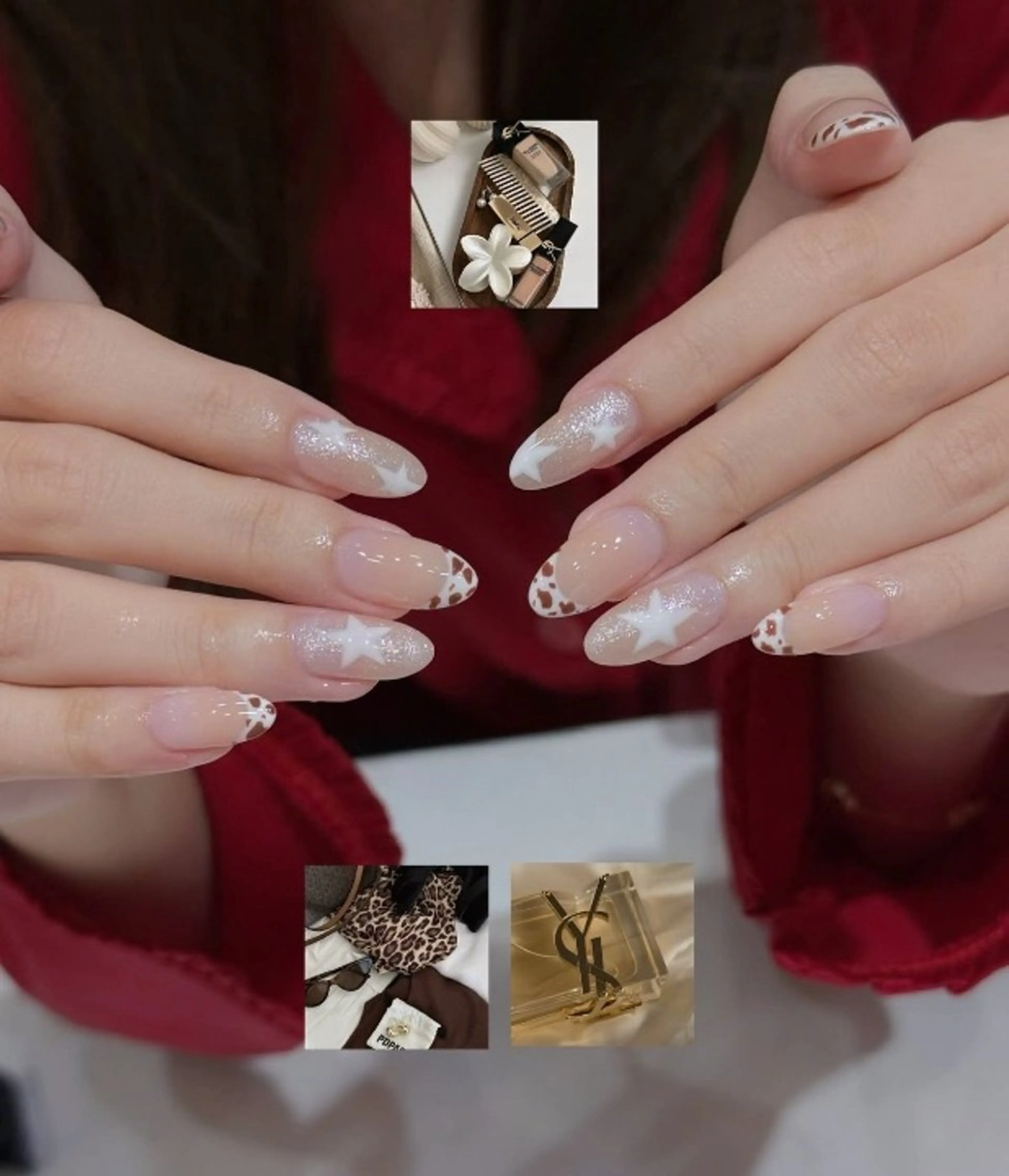 カラー グラデーションカラー ピンクカラー ハンドネイル AIN Nailのネイルデザイン