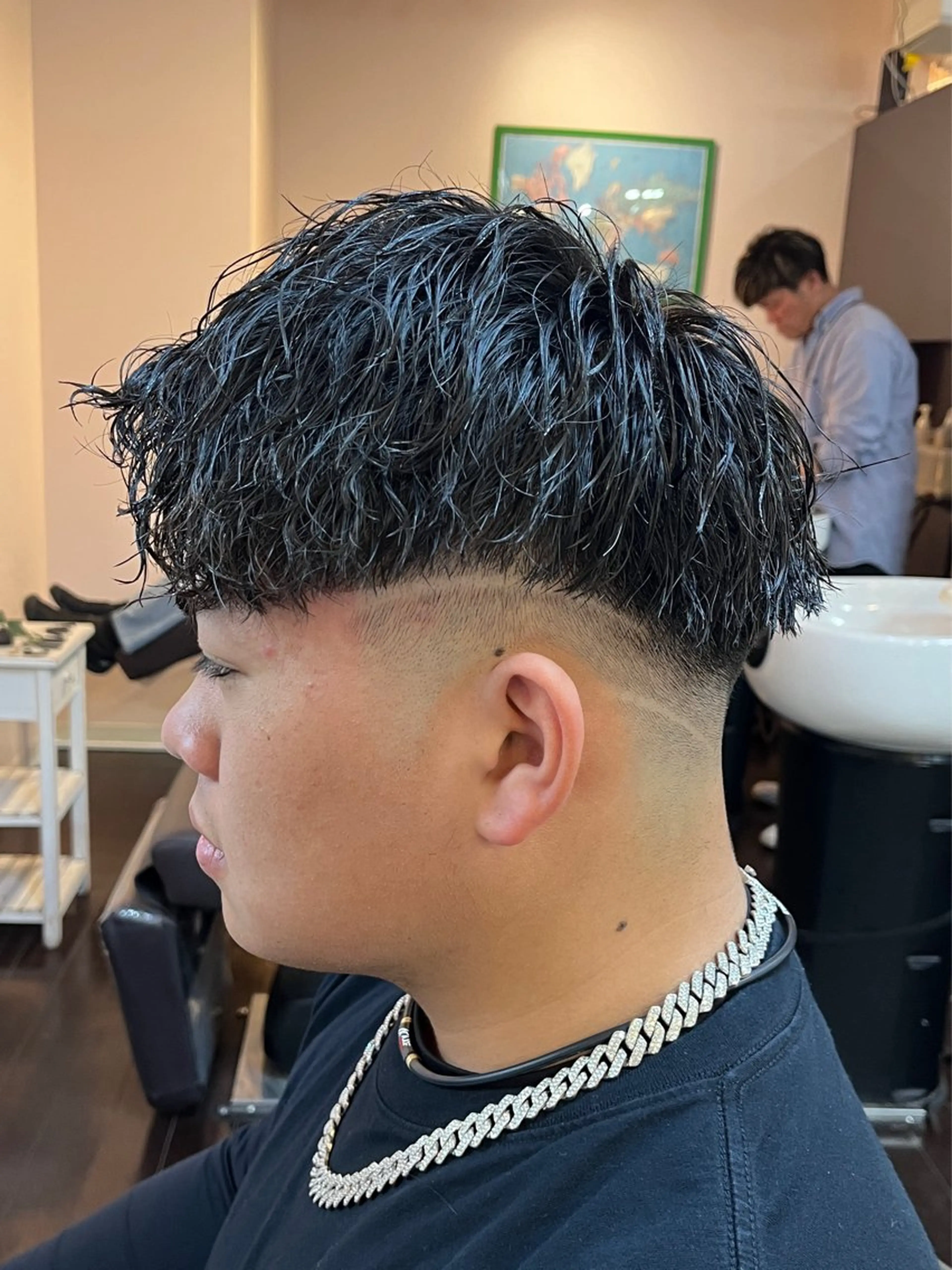 ミディアム パーマ ミディアムパーマ ツイストスパイラルパーマ スパイラルパーマ CuMARi所属・後悔させません🌈パ ーマ⭕️🌈福本のヘアスタイル