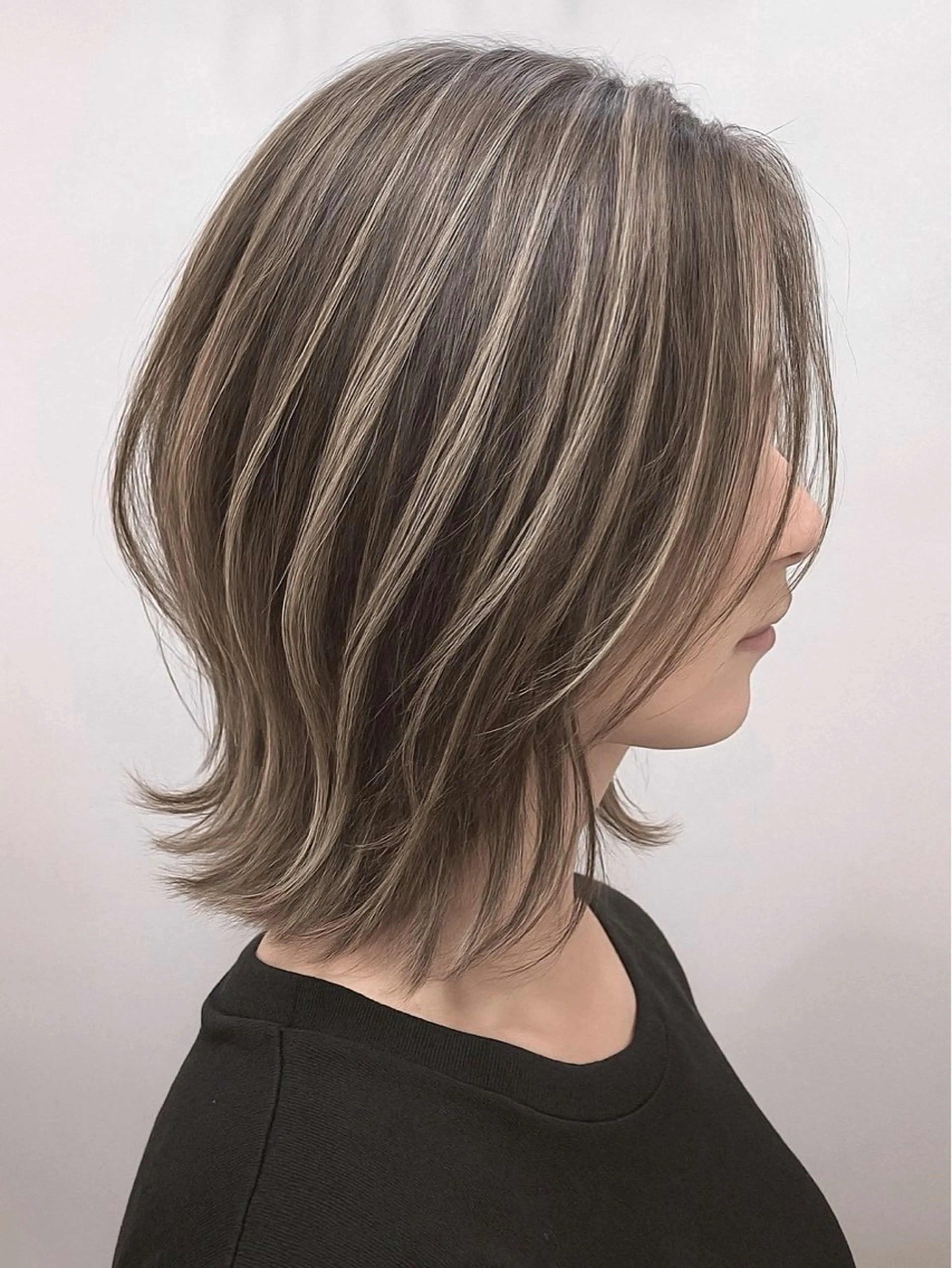 【白髪ぼかし】ハイライト+カラーの写真