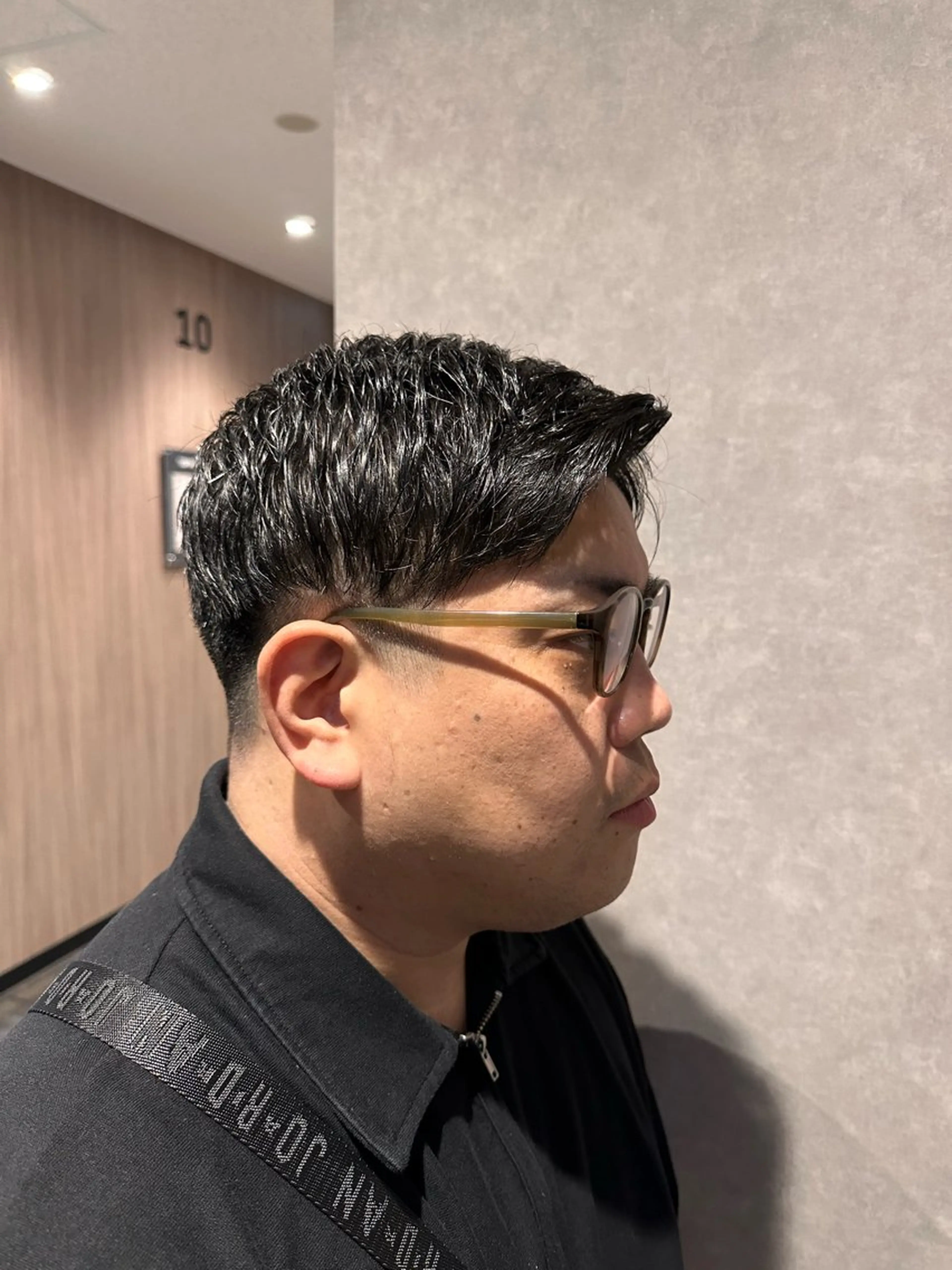 ショート メンズ 田中 瑠星のヘアスタイル