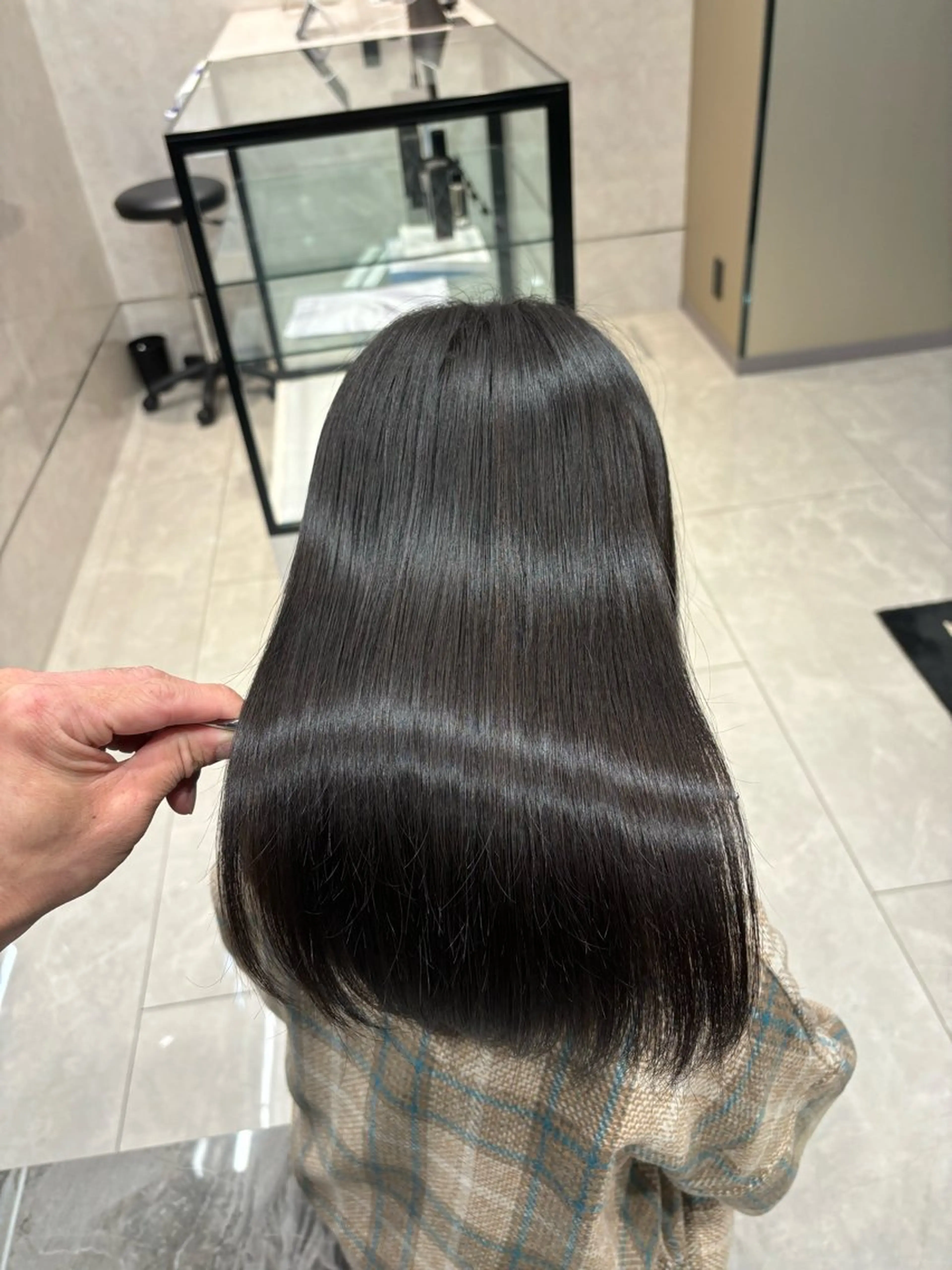 ロング 髪質改善 縮毛矯正 藤田優介 [大宮/縮毛矯正]のヘアスタイル