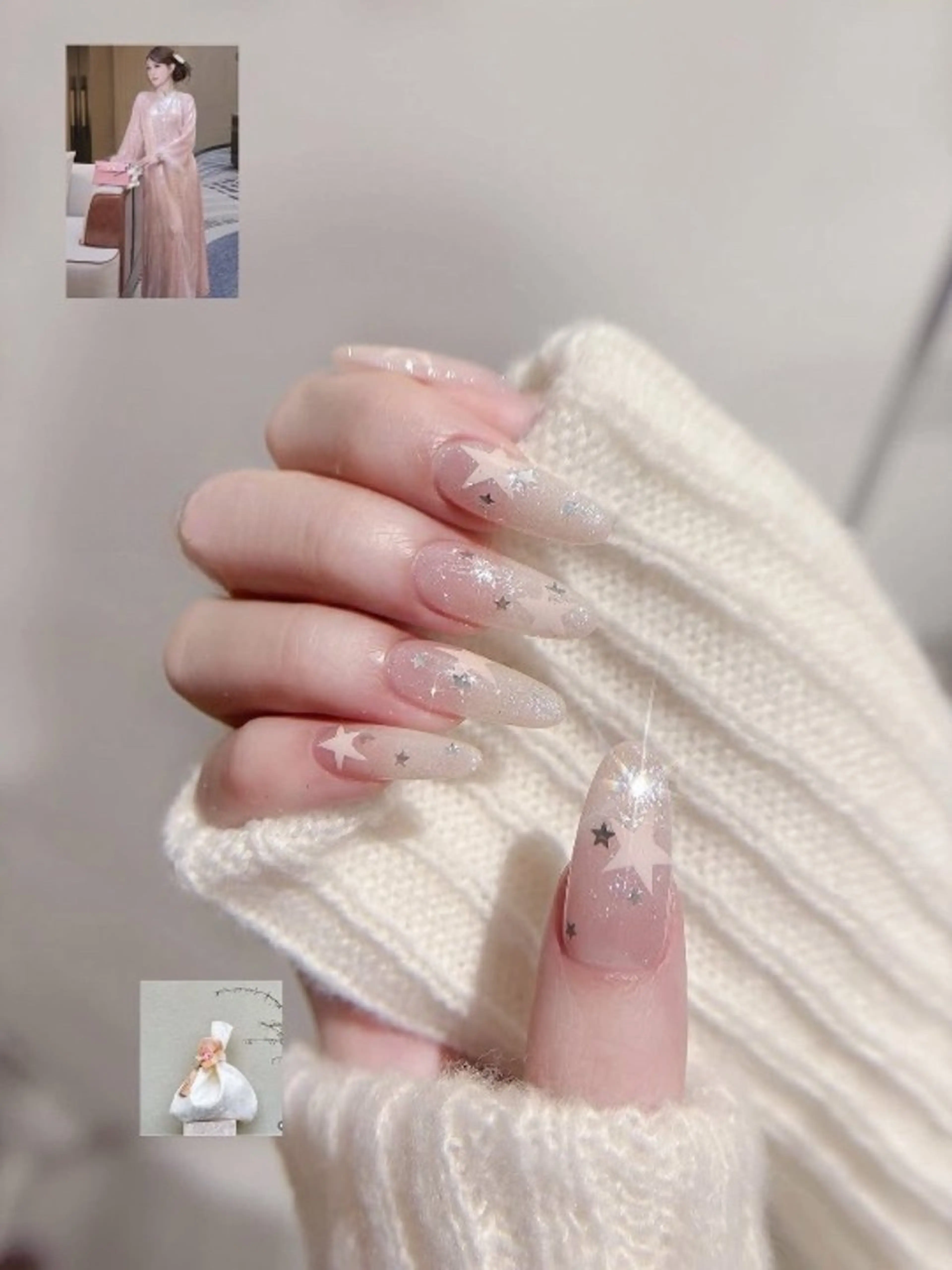 カラー グラデーションカラー ピンクカラー ハンドネイル AIN Nailのネイルデザイン