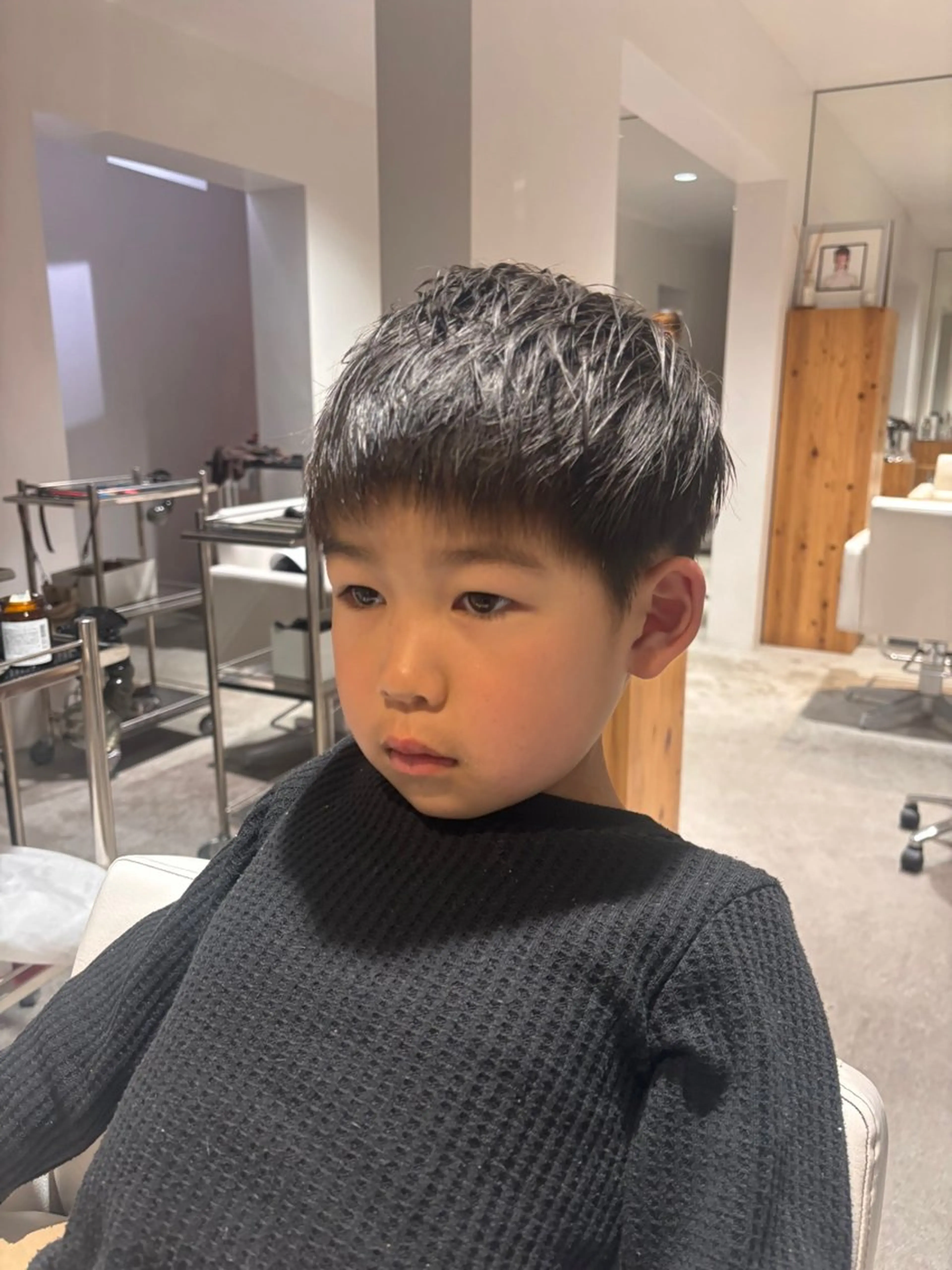 メンズ キッズ 中間 陽平のヘアスタイル