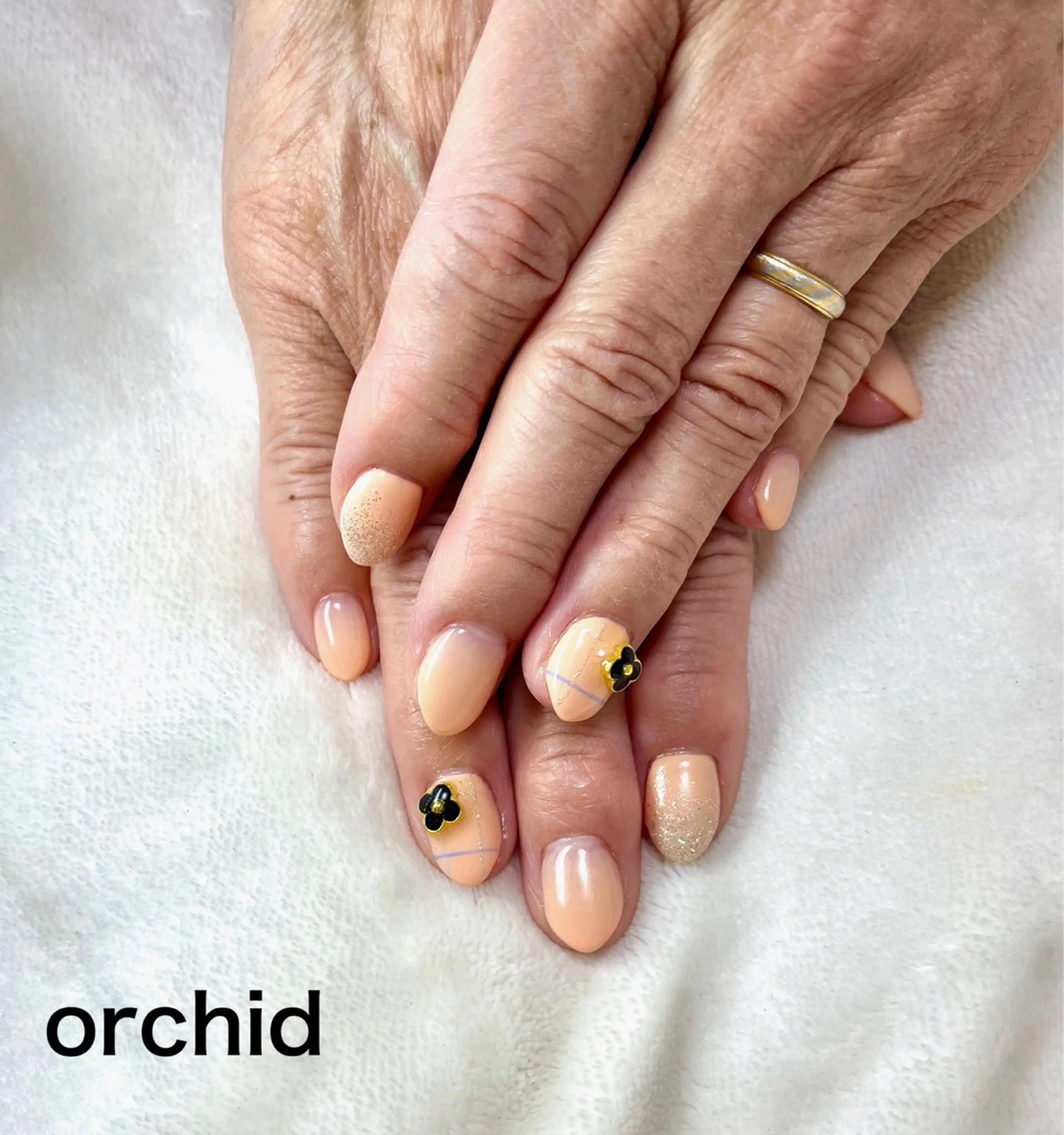 ネイル orchid ♡オーキッドのネイルデザイン