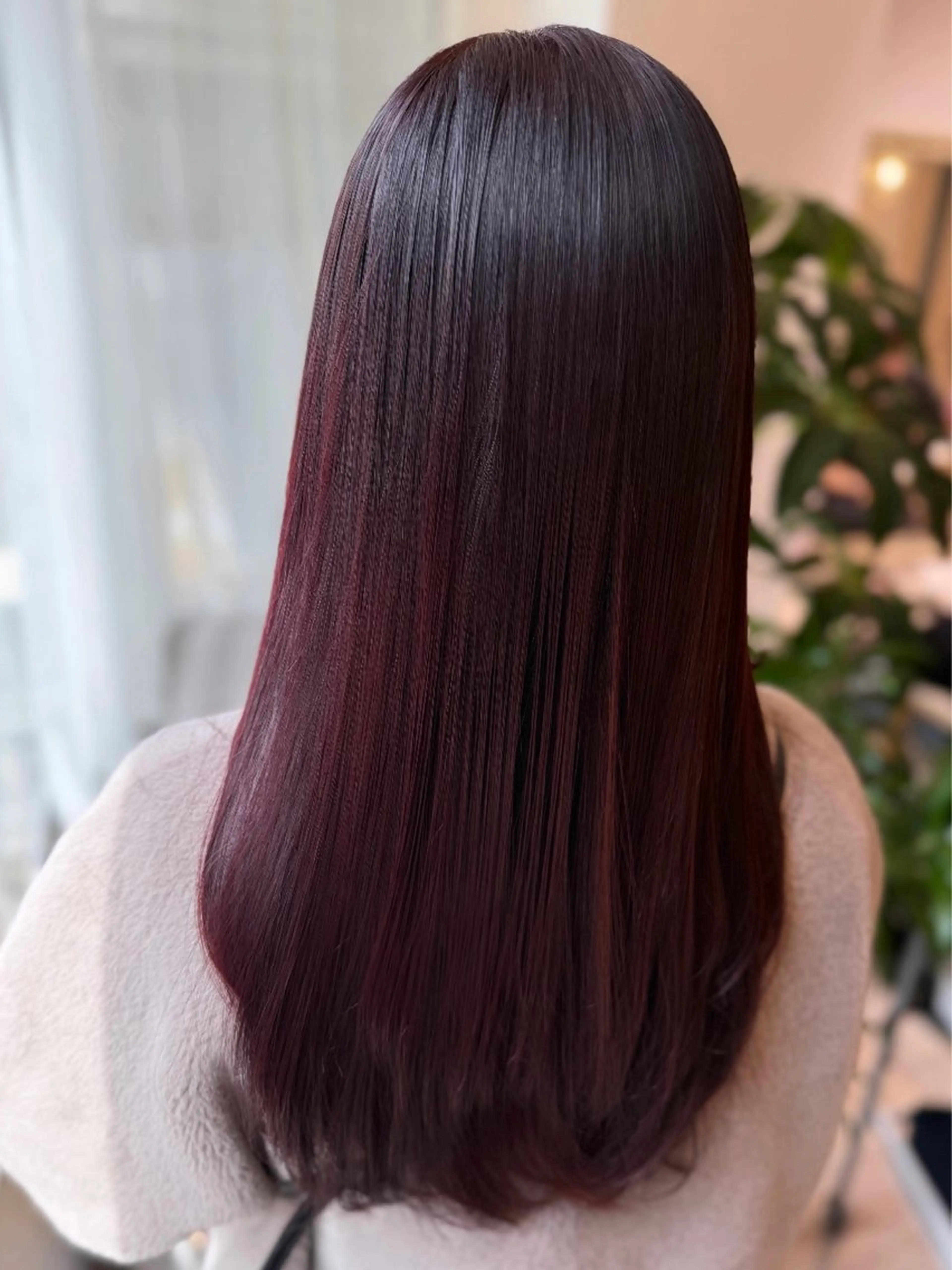 髪質改善カラーエステの写真