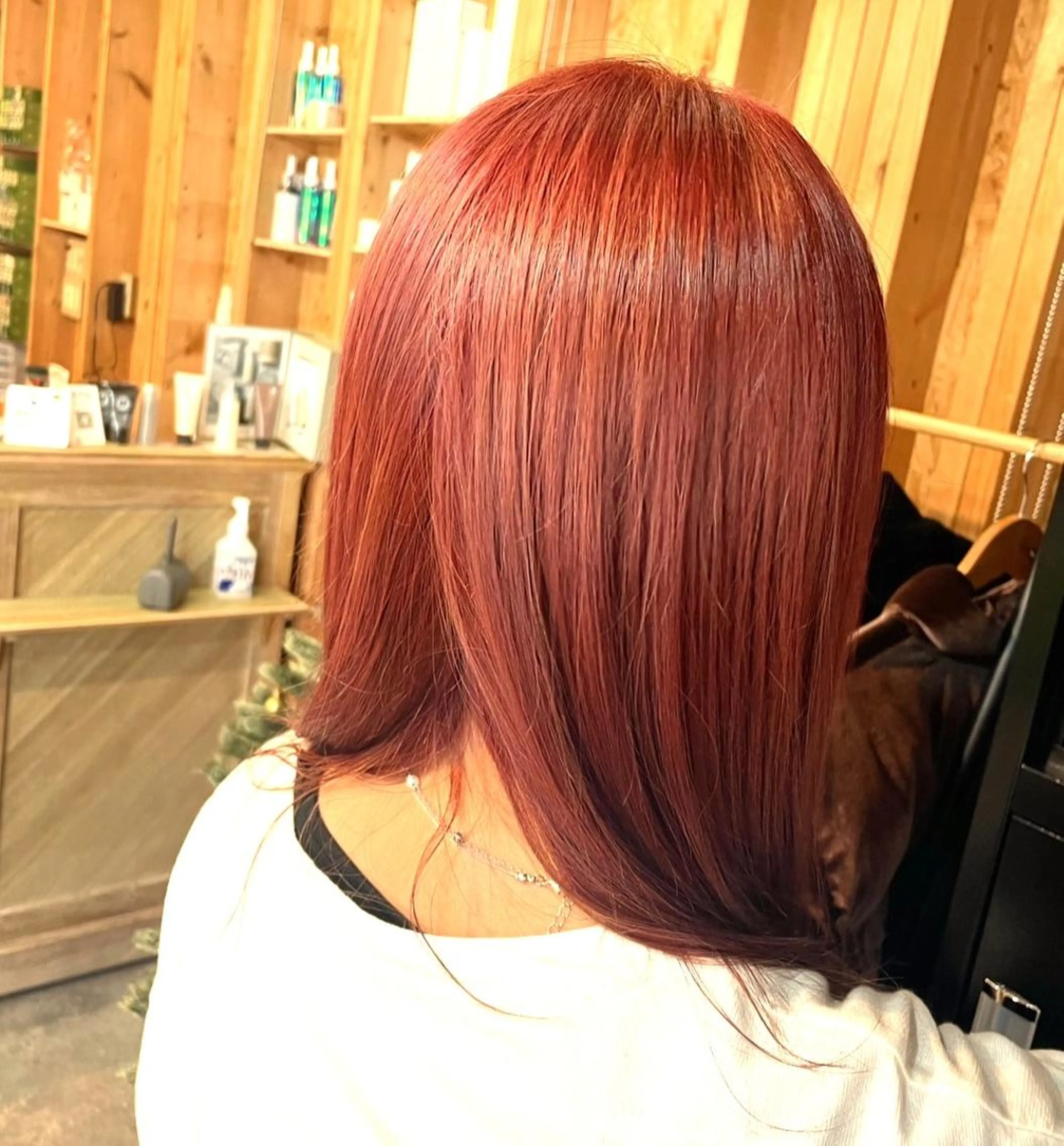 セミロング 💕モテベージュ 🧡NANAKO🧡のヘアスタイル