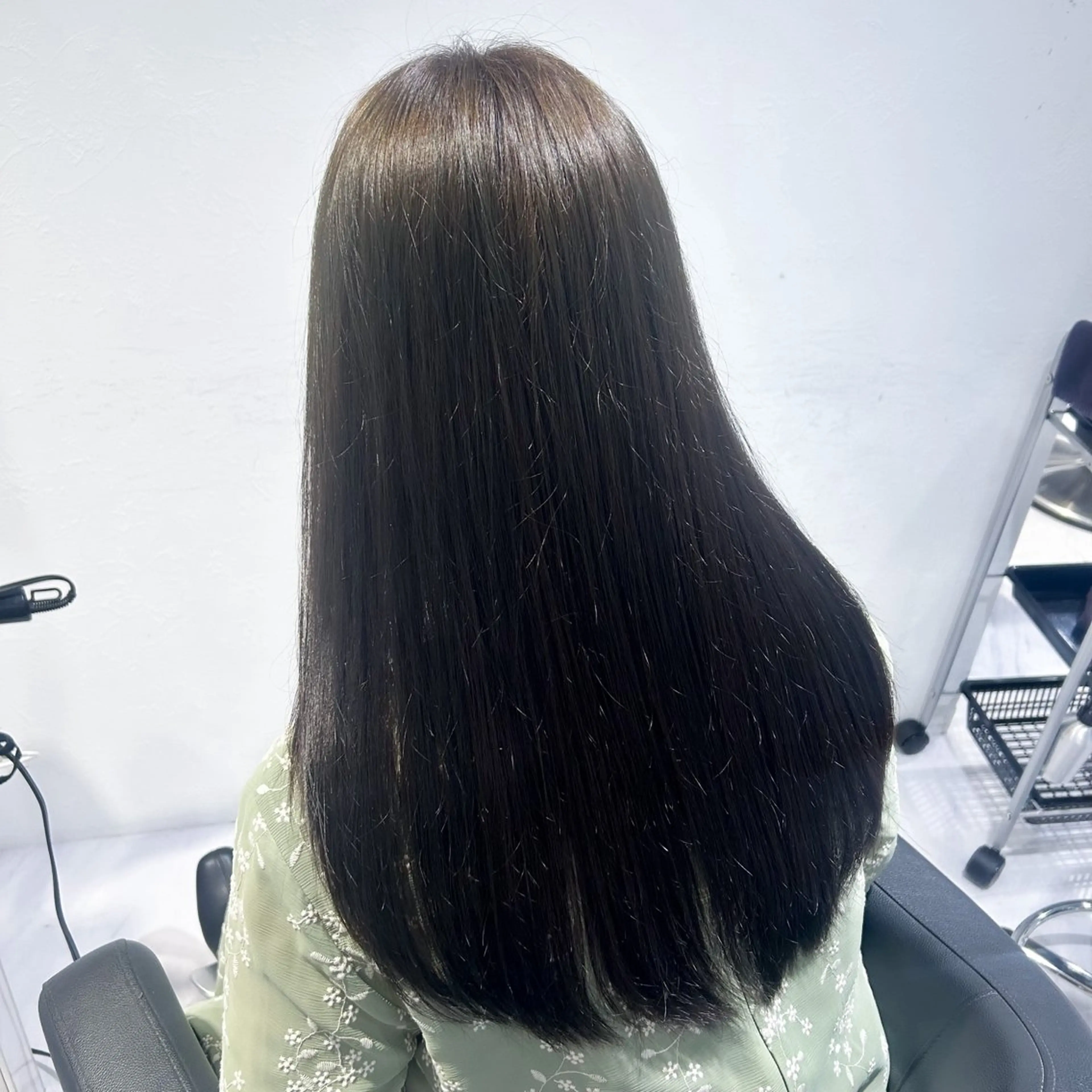 ロング カラー ヘアカラー トリートメント 表参道/透明感カラー /暗髪/ジュキヤのヘアスタイル