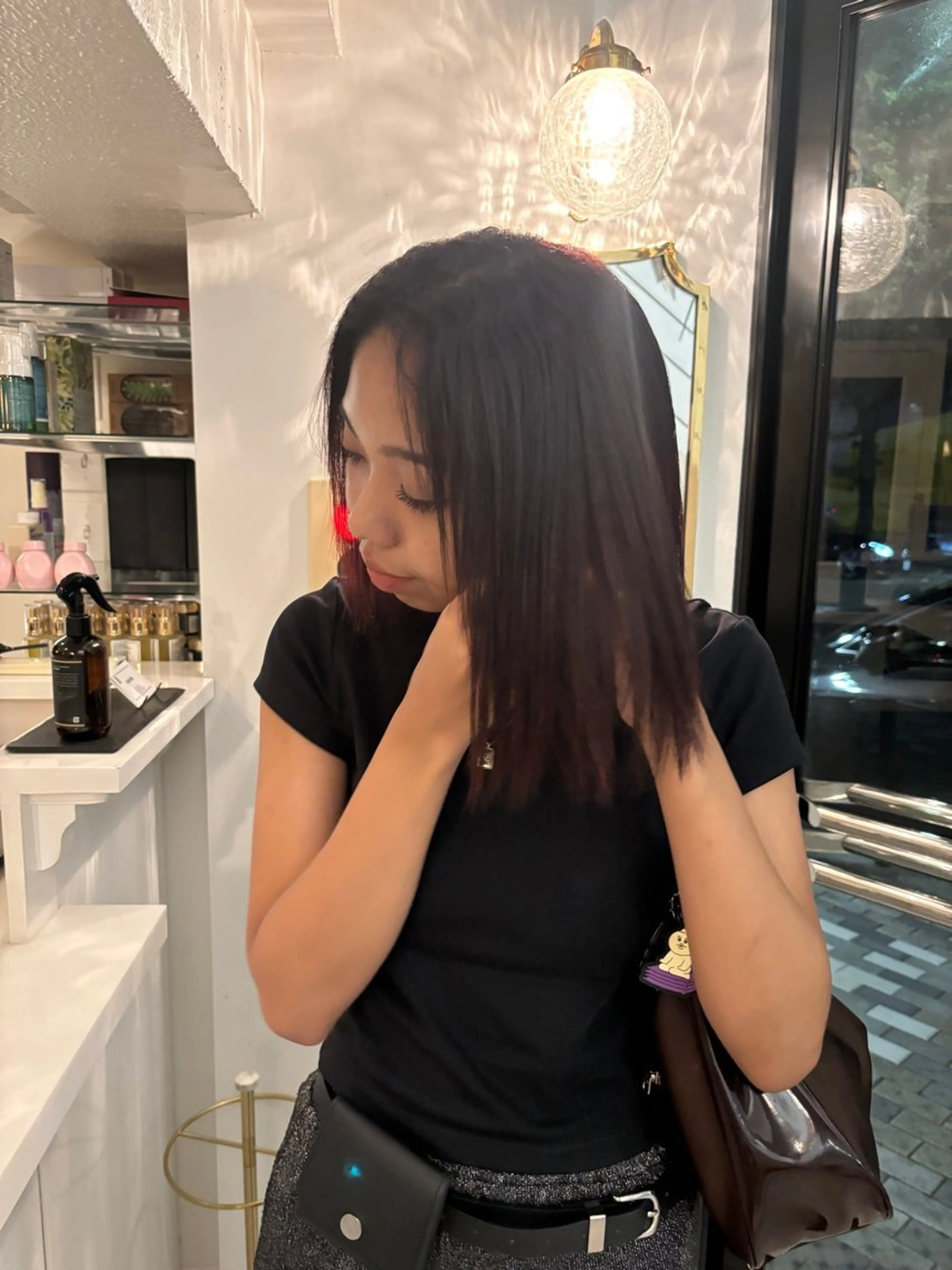 ミディアム カラー Halo所属・玖須　綾音 /柔らかい海外ヘア♡のヘアスタイル