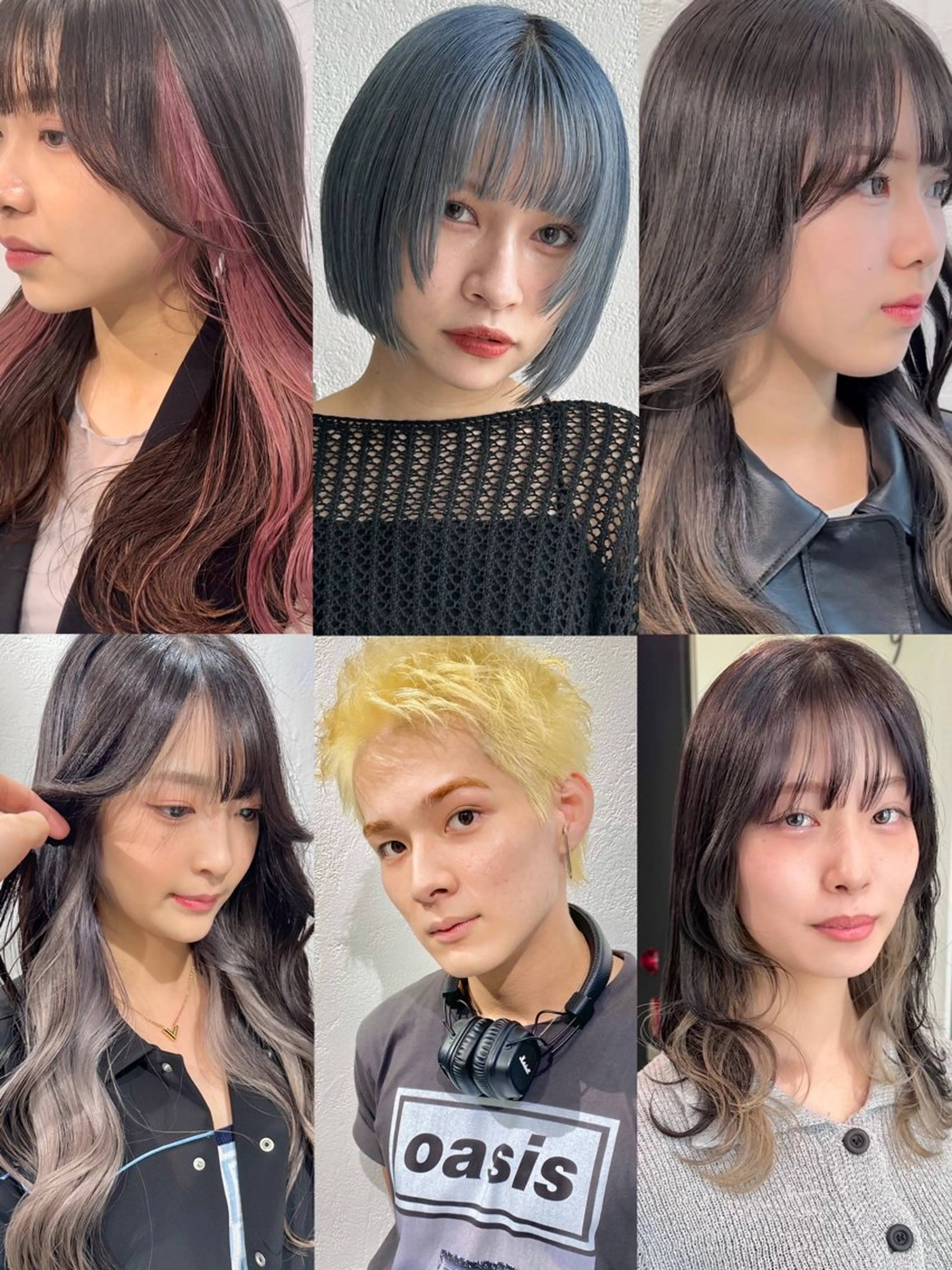 ミディアム カラー デザインカラー カット ヘアカラー トリートメント インナーカラー/レイ ヤーカット♡/マキシのヘアスタイル