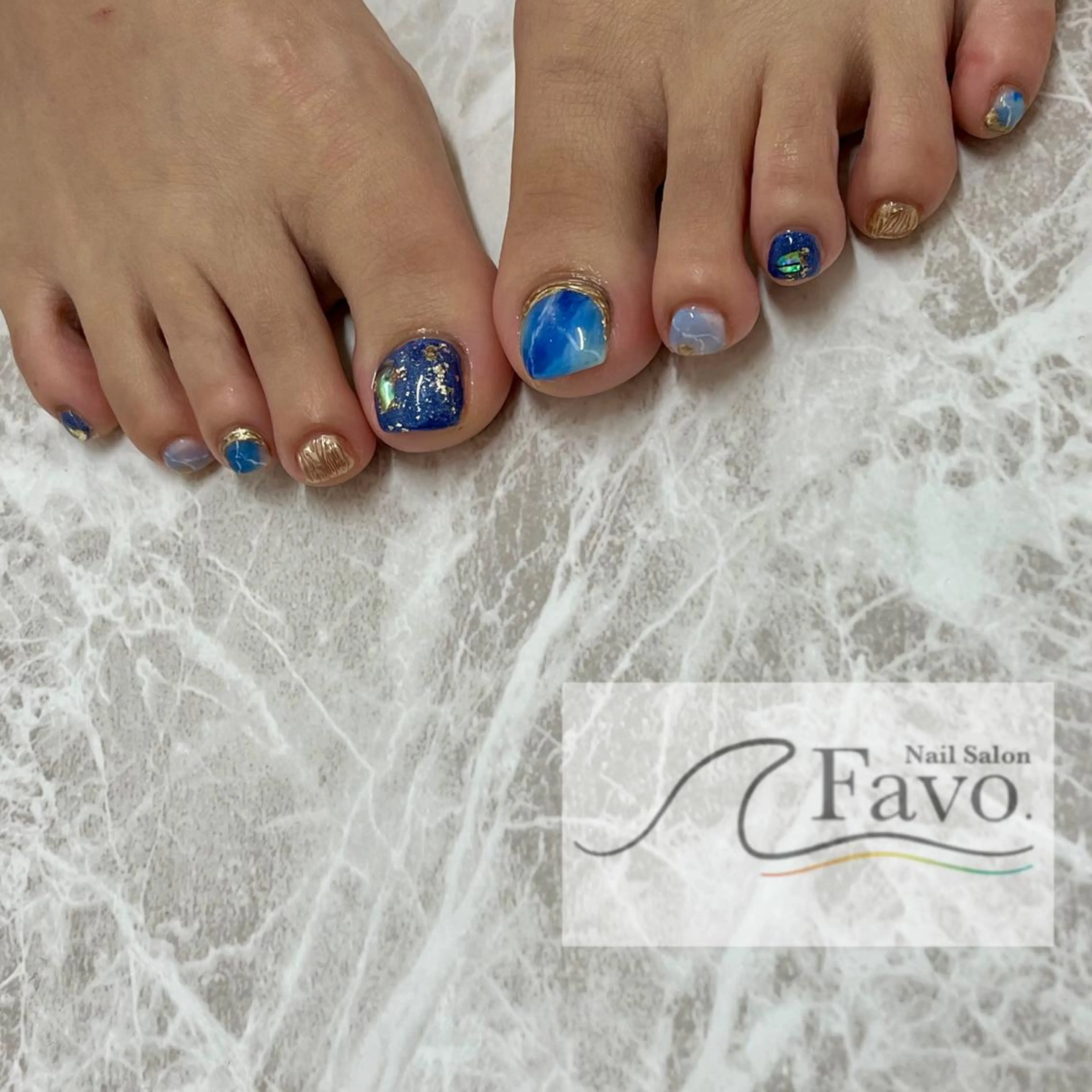 ネイル フットネイル BeautyFavo .byKannaのネイルデザイン