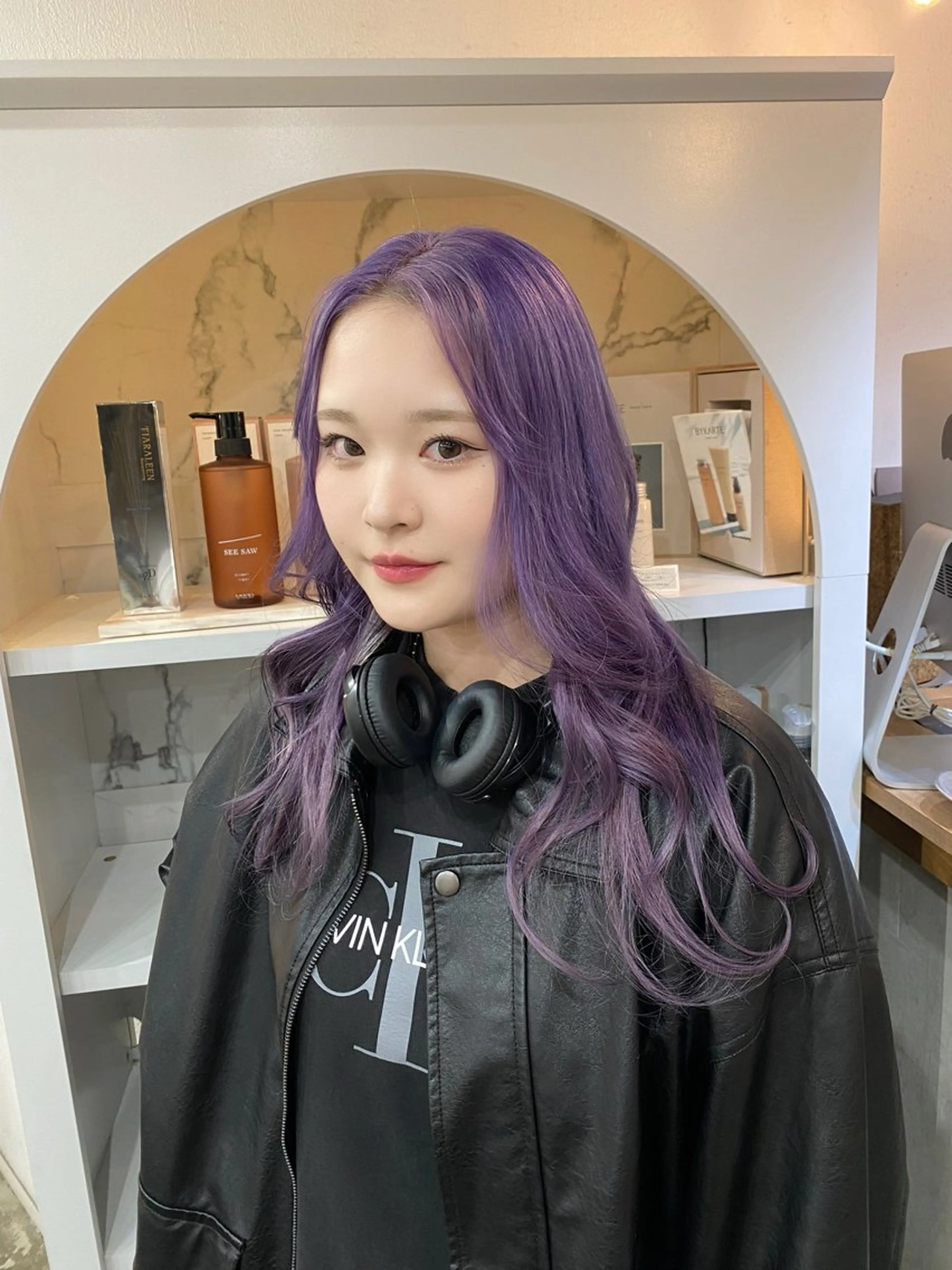 ロング カラー エクステモデル募集 💗大阪梅田/川上のヘアスタイル