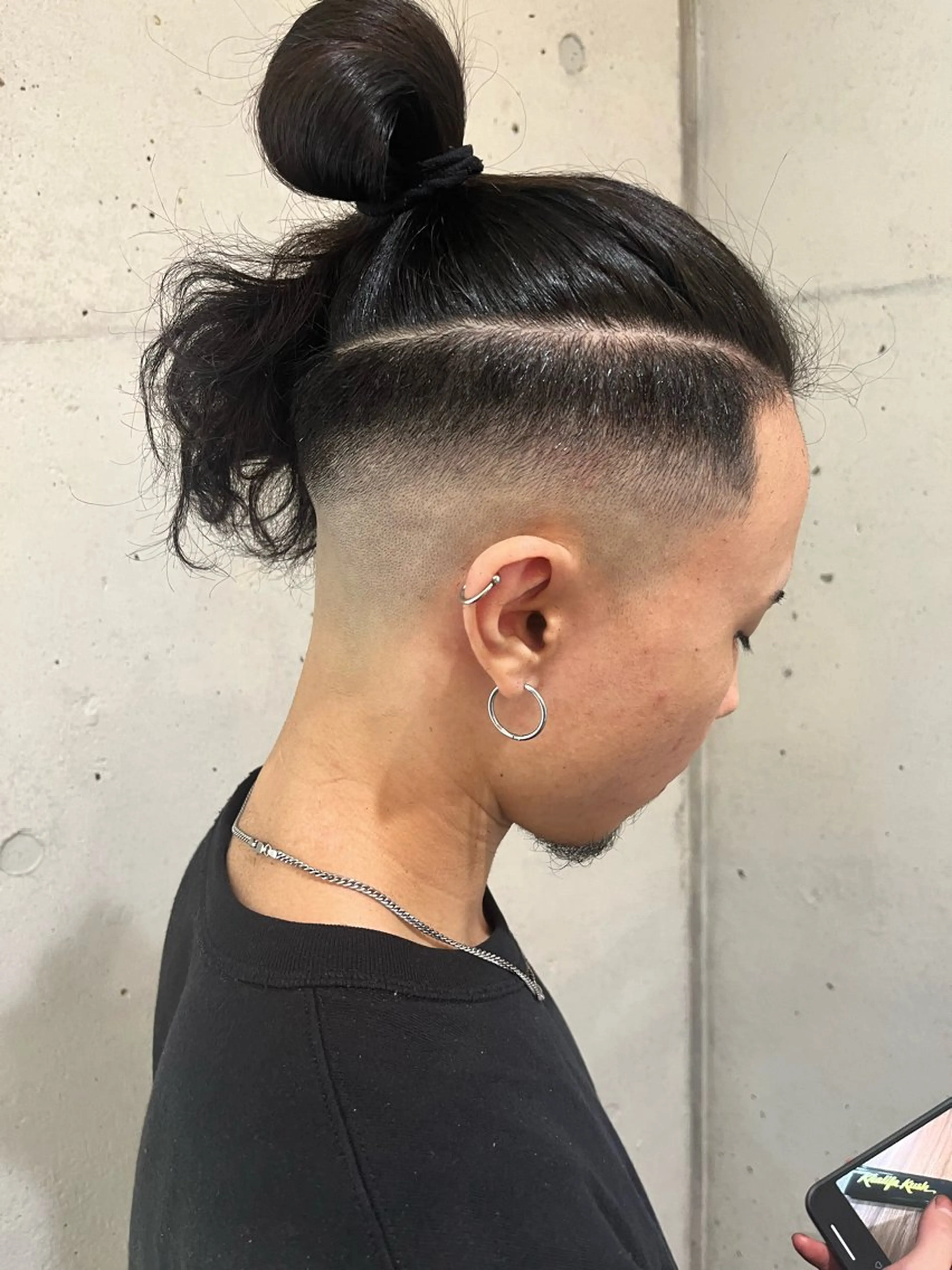 メンズ フェードカット スキンフェード カット 田中 希佳のヘアスタイル