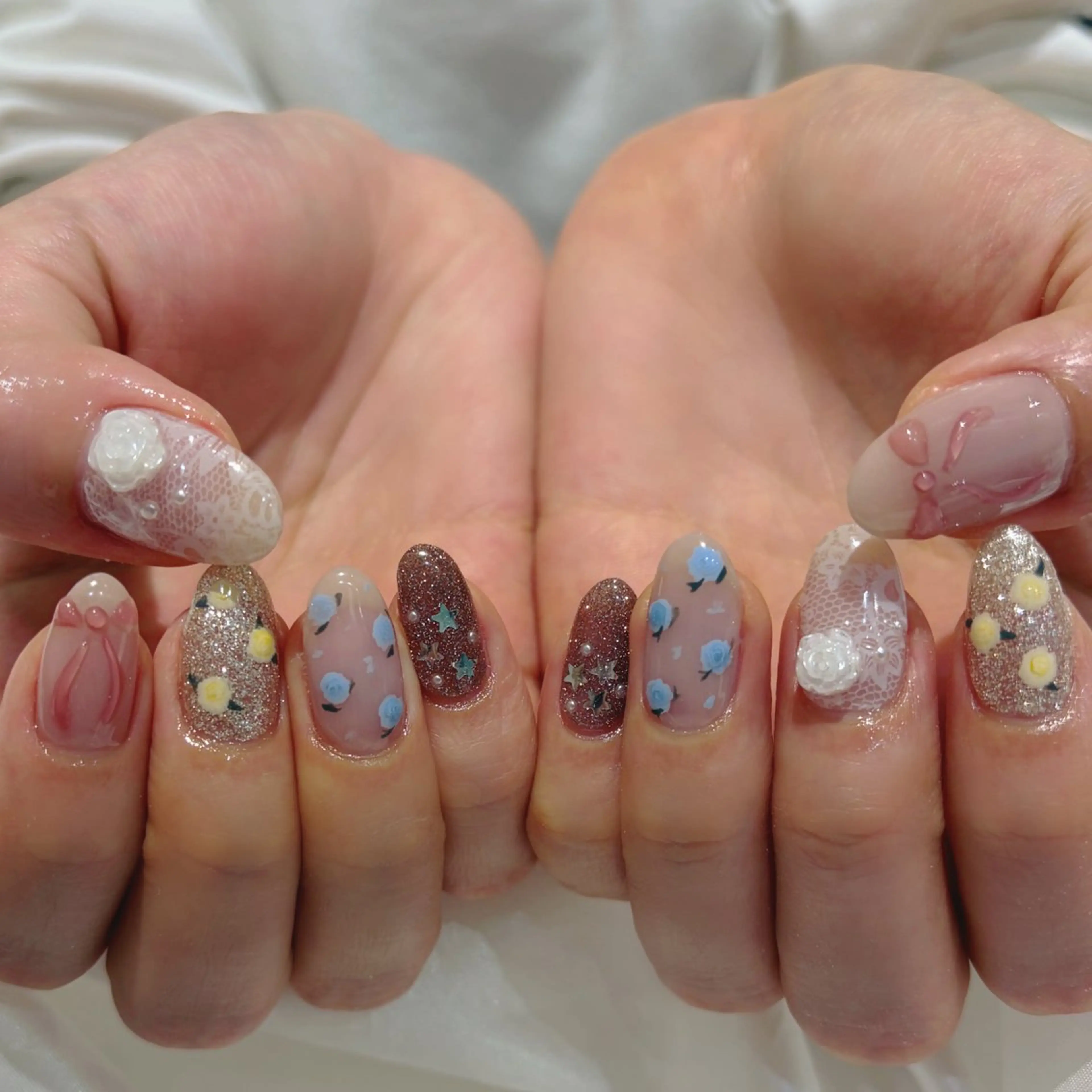ネイル ハンドネイル sayuri ໒꒱のネイルデザイン