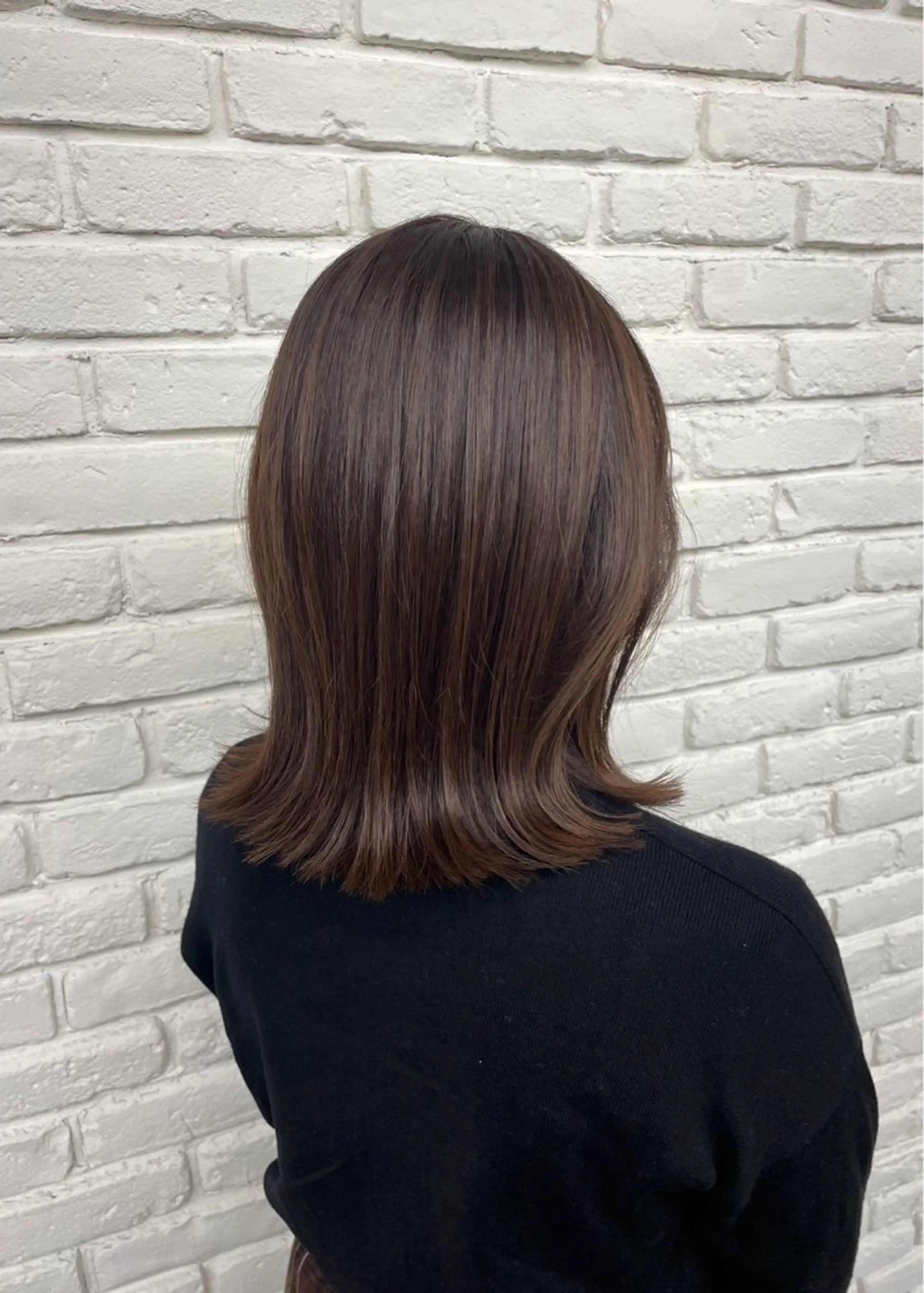 ミディアム カラー ヘアアレンジ 🎧ayaka/ボブ /透明感カラー🩵のヘアスタイル