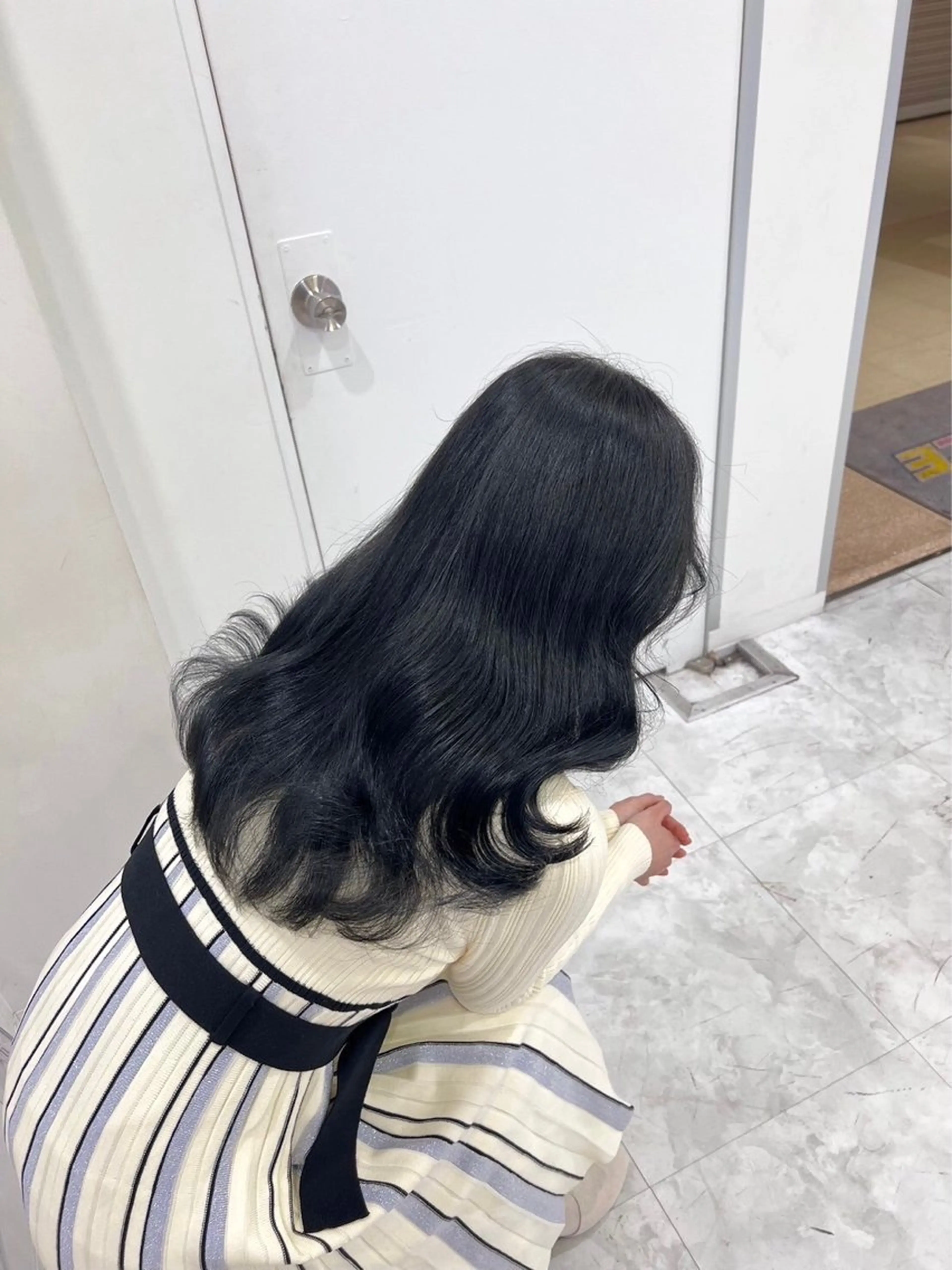 ロング カラー 韓国トレンドヘア🤍 Chima🤍のヘアスタイル