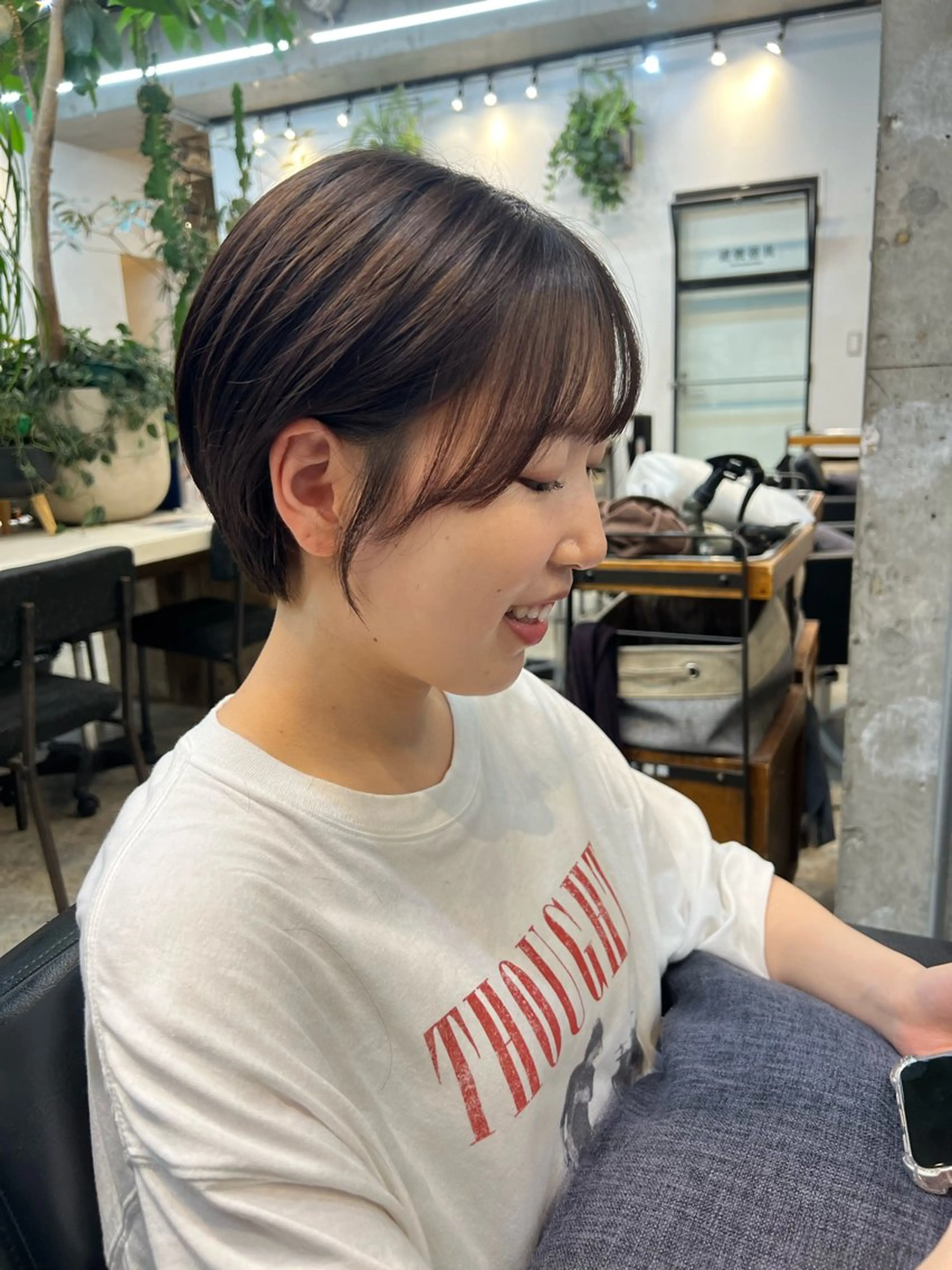 ショート 抜きっぱなしブロンド /ハイトーン/カナタのヘアスタイル