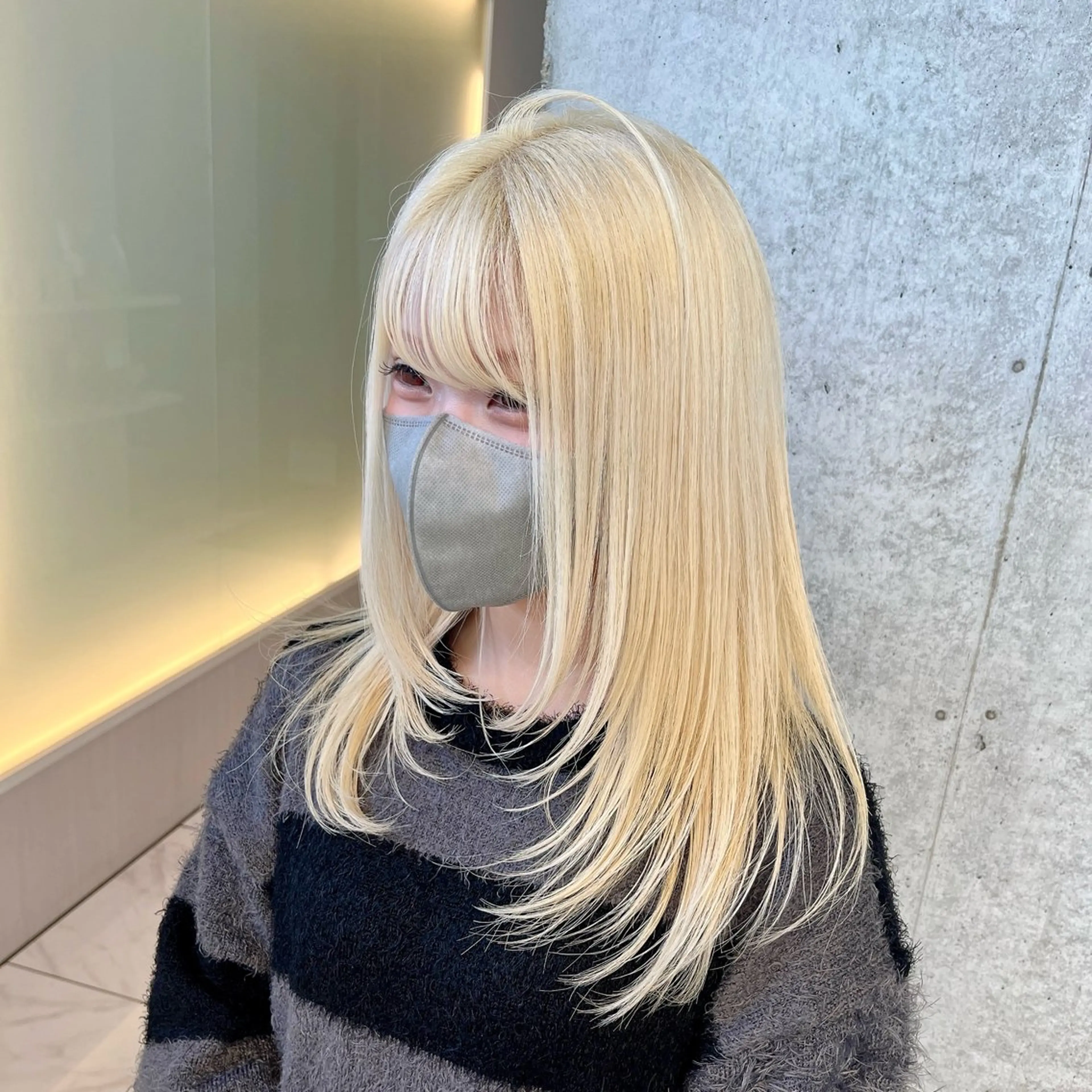 ロング レイヤーカット カット りおな/髪質改善/ カラー /平尾のヘアスタイル