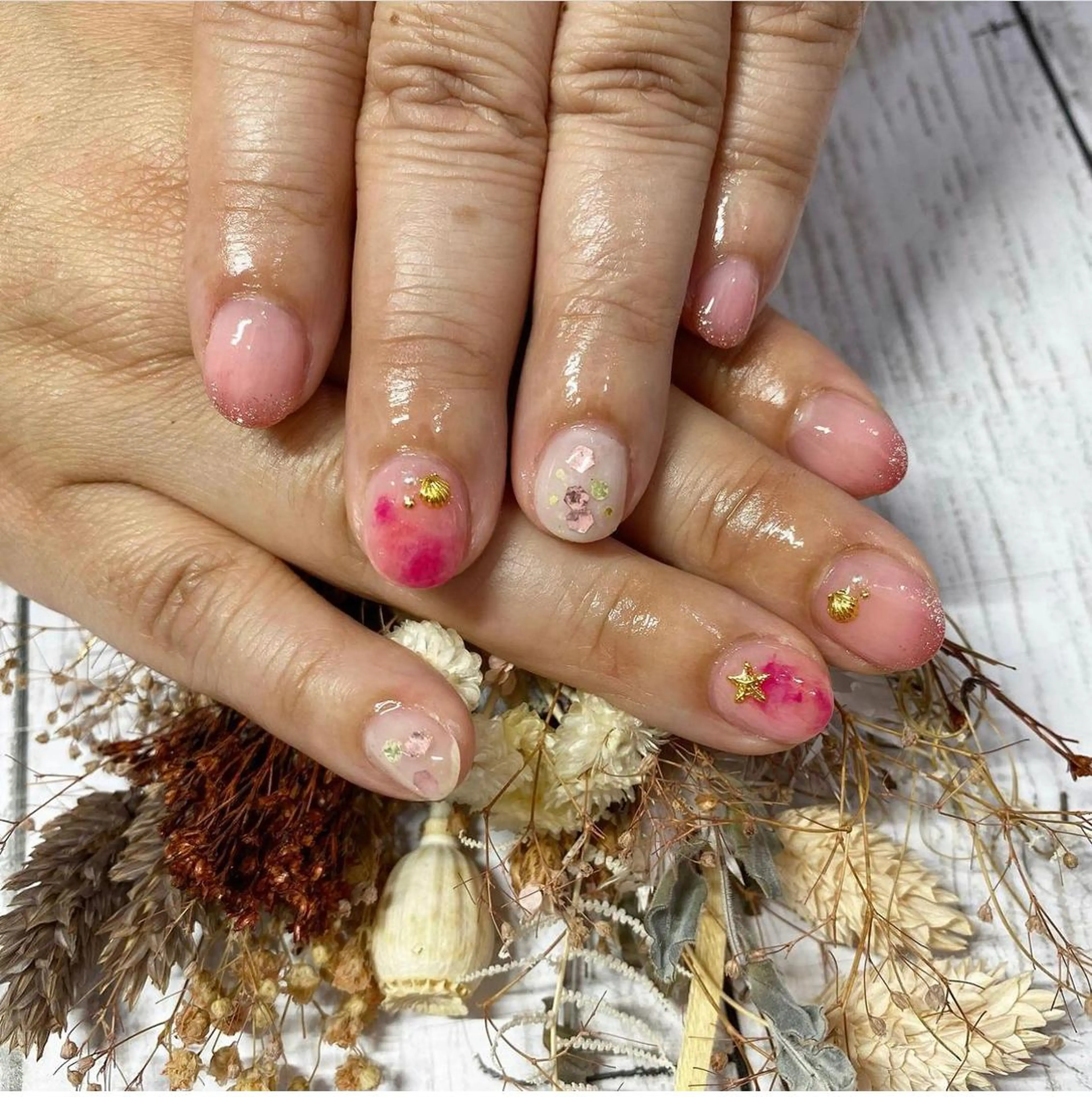 ネイル ハンドネイル 樋口 さやかのネイルデザイン