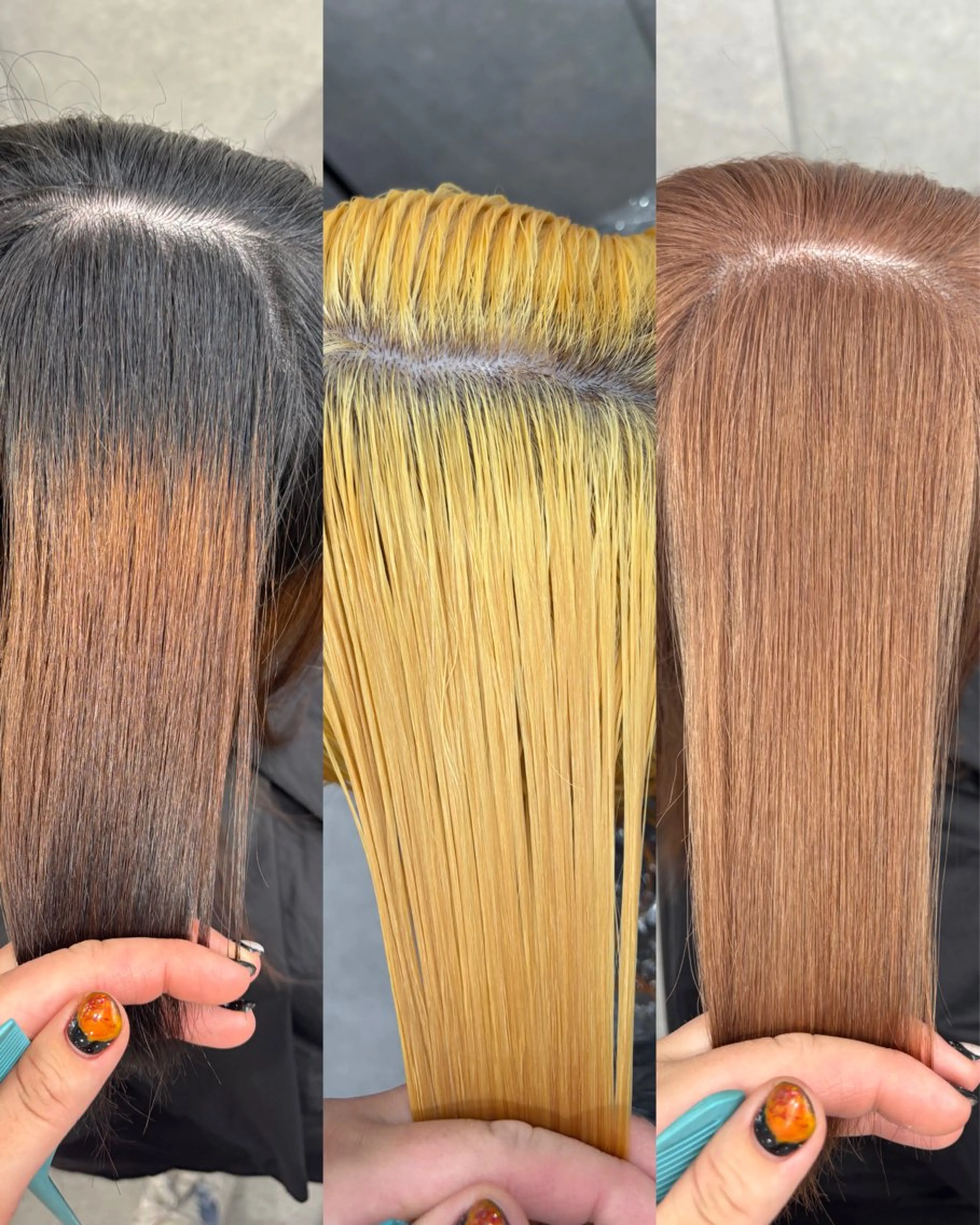 ミディアム カラー きぃちゃん/カラー 特化/いろあそび🦋のヘアスタイル