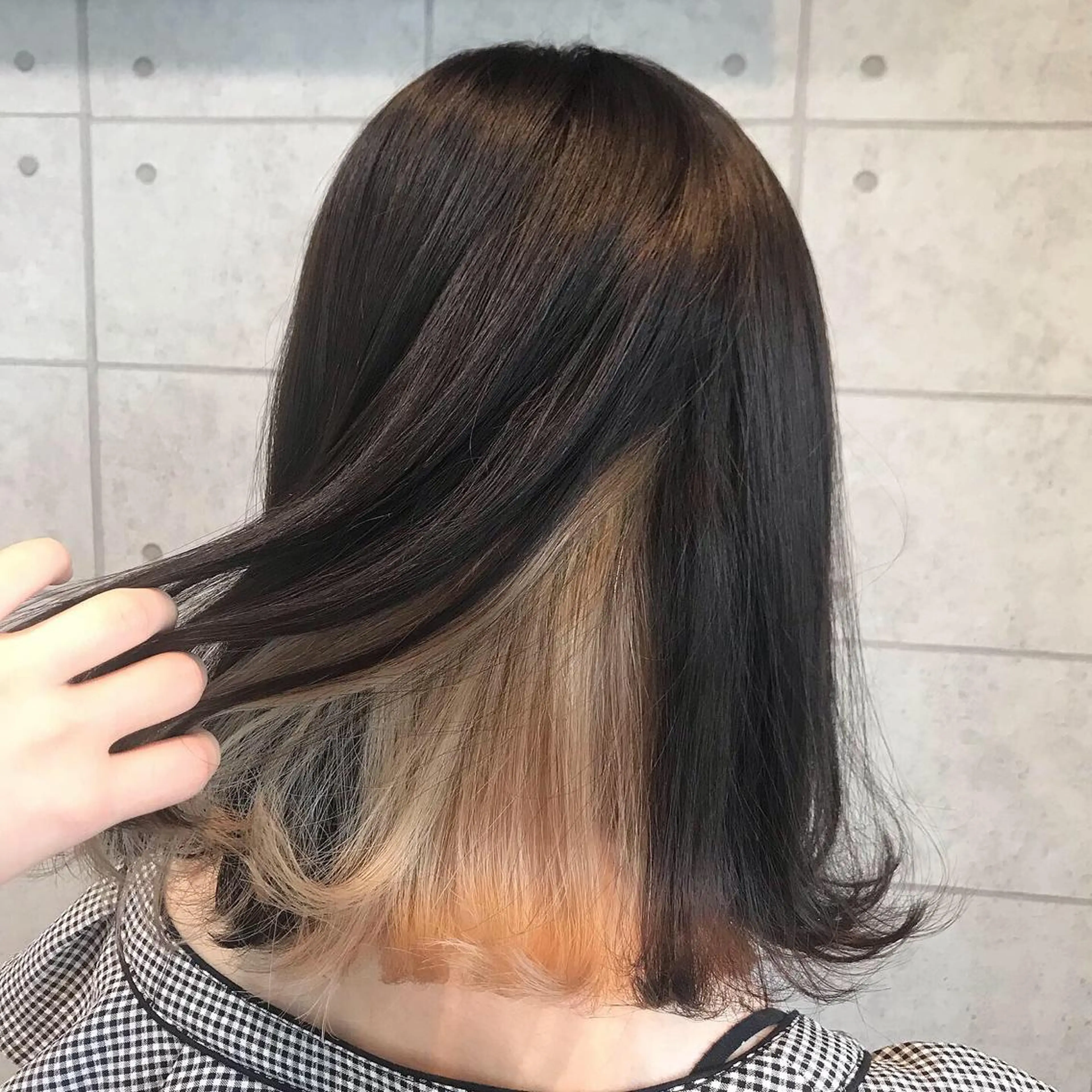 ショート カラー ヘアアレンジ 烏丸韓国ヘア🇰🇷 ayaka🎀のヘアスタイル