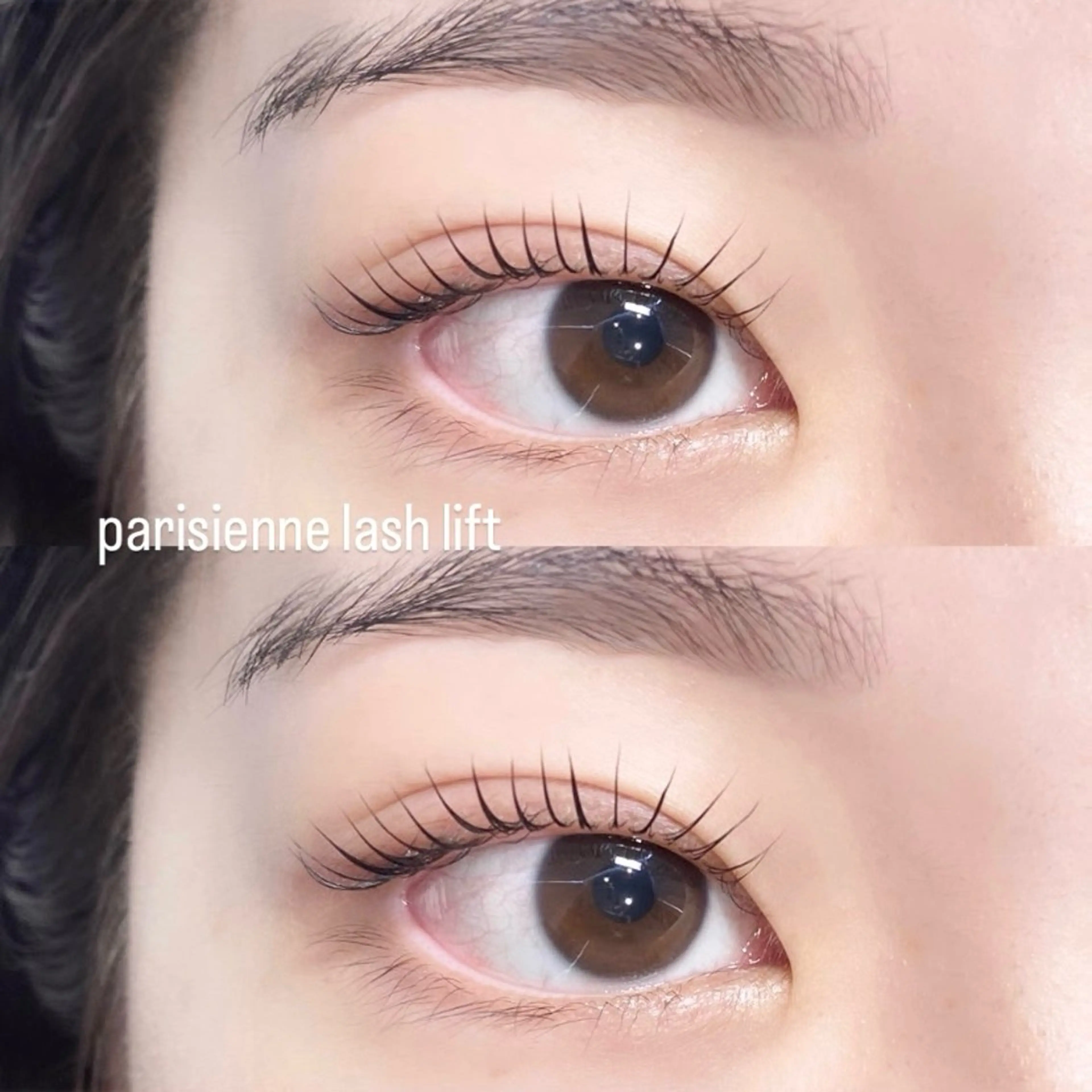 学生さん人気No.1🩵ミニモ学割🉐【パリジェンヌラッシュリフト+アイシャンプー】トリートメント束感仕上げ🫧の写真