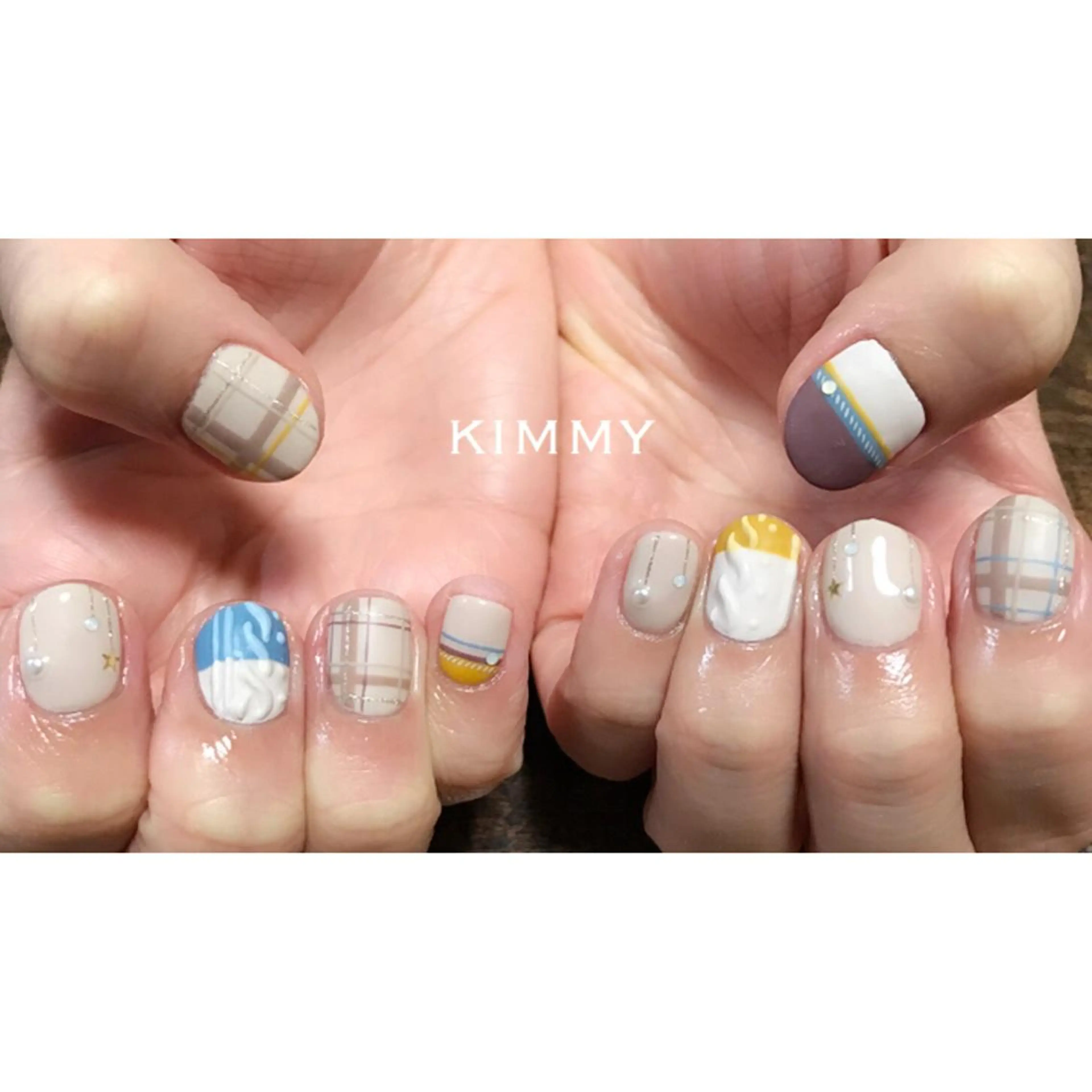 ネイル ハンドネイル kimmy nailsのネイルデザイン