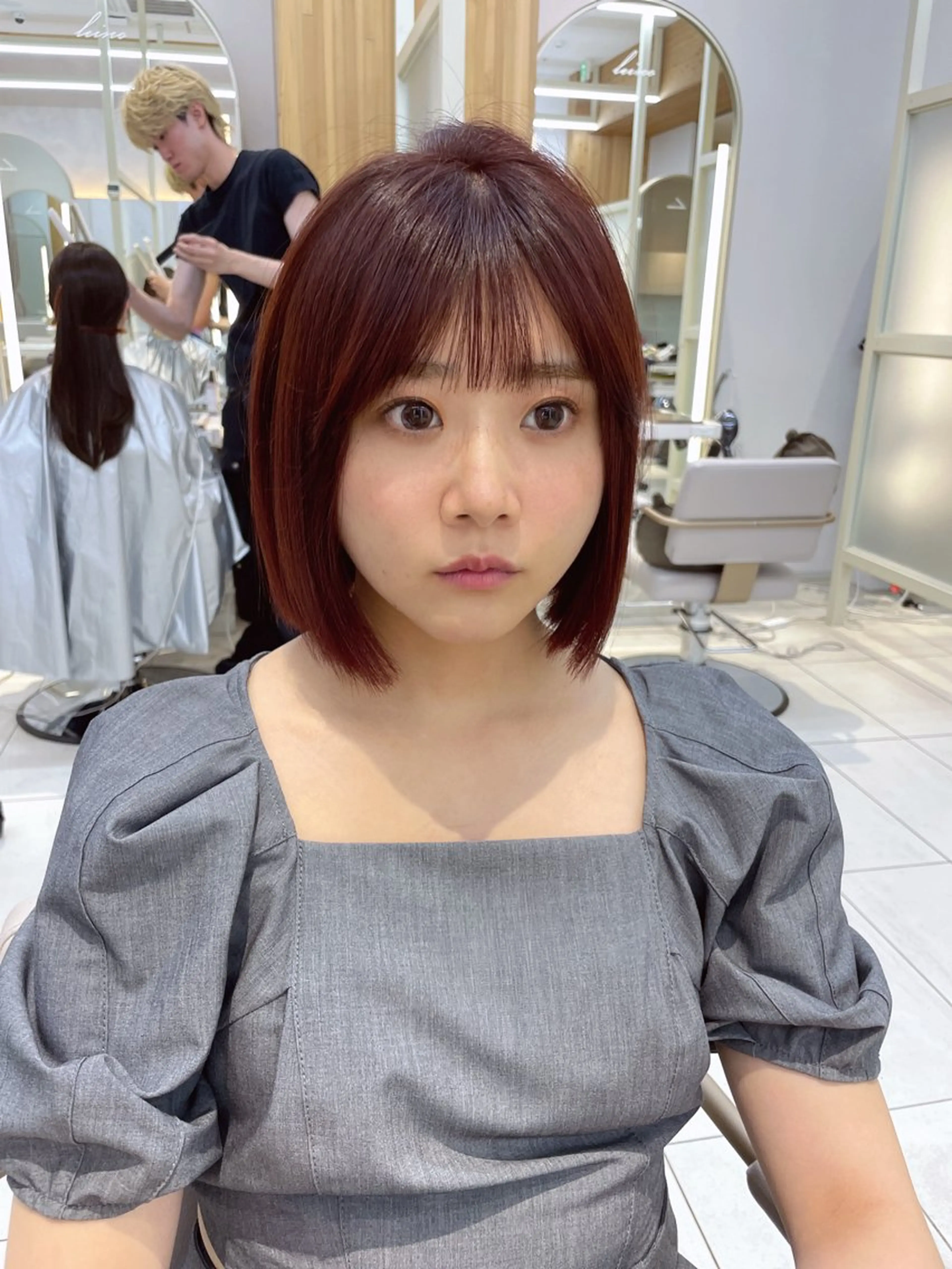 ショート レイヤー/顔周り /韓国ヘア/TAKUのヘアスタイル