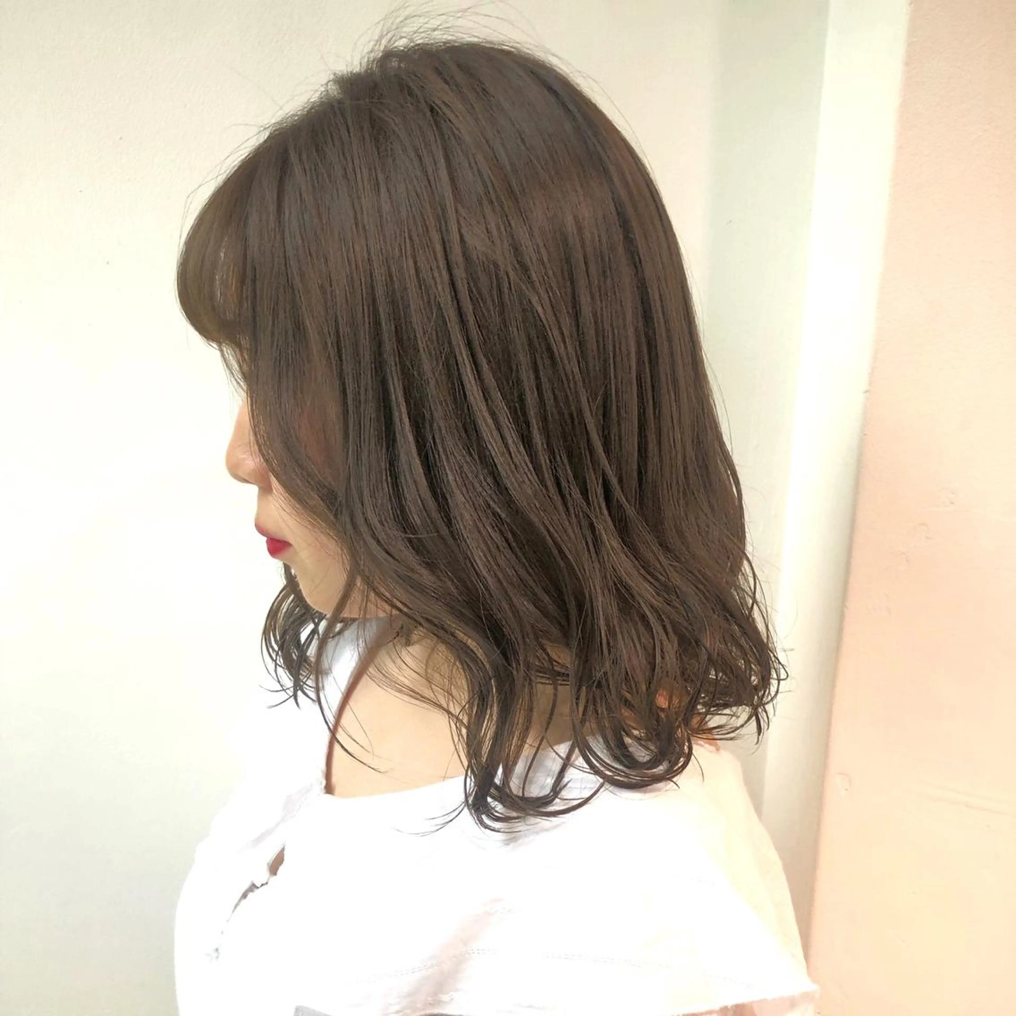 ミディアム カラー ヘアアレンジ 完全💗マンツーマン marinのヘアスタイル