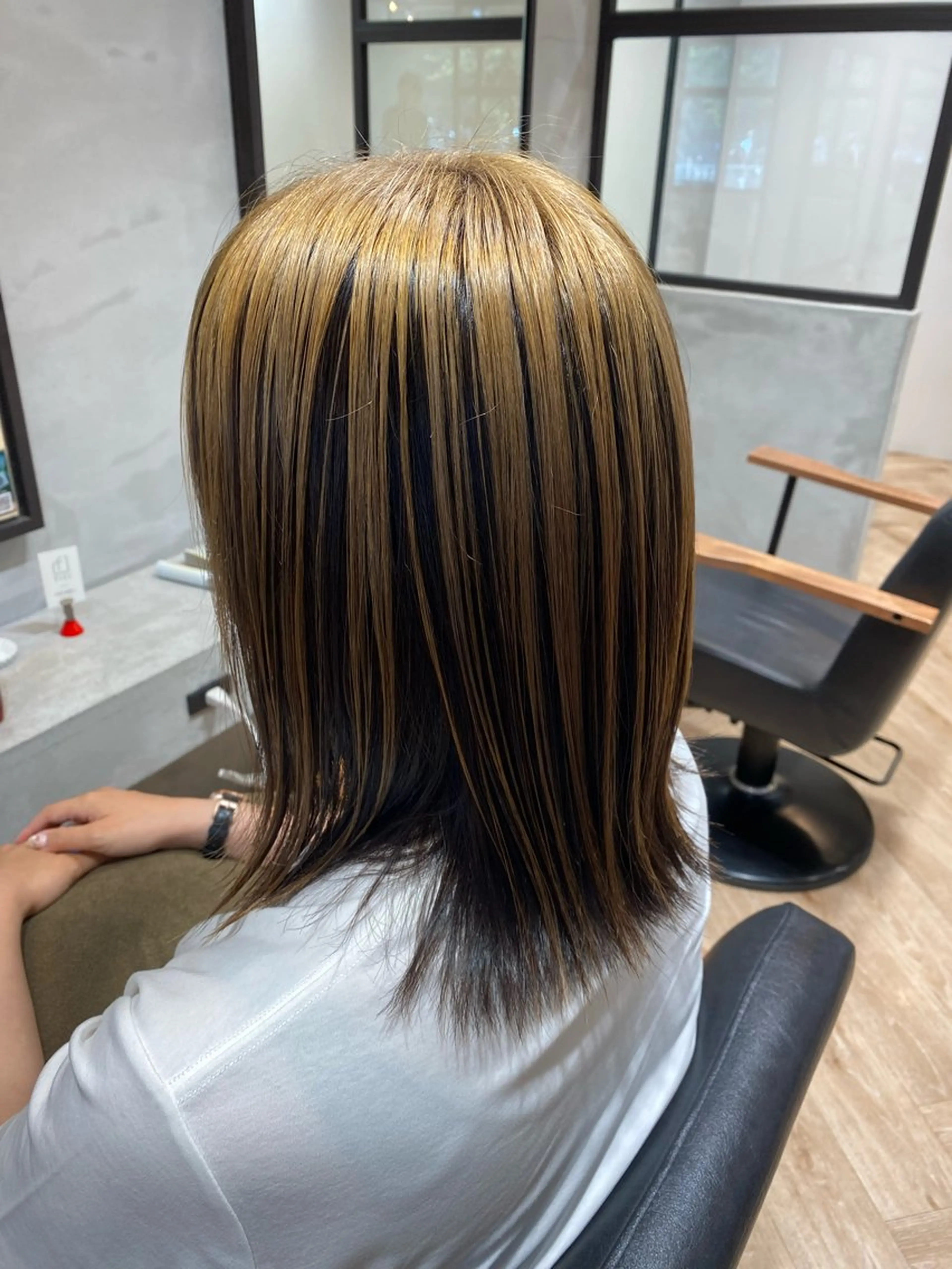 ミディアム ヘアカラー 🪄︎︎.⋆⟡ kirara*.ﾟ+のヘアスタイル