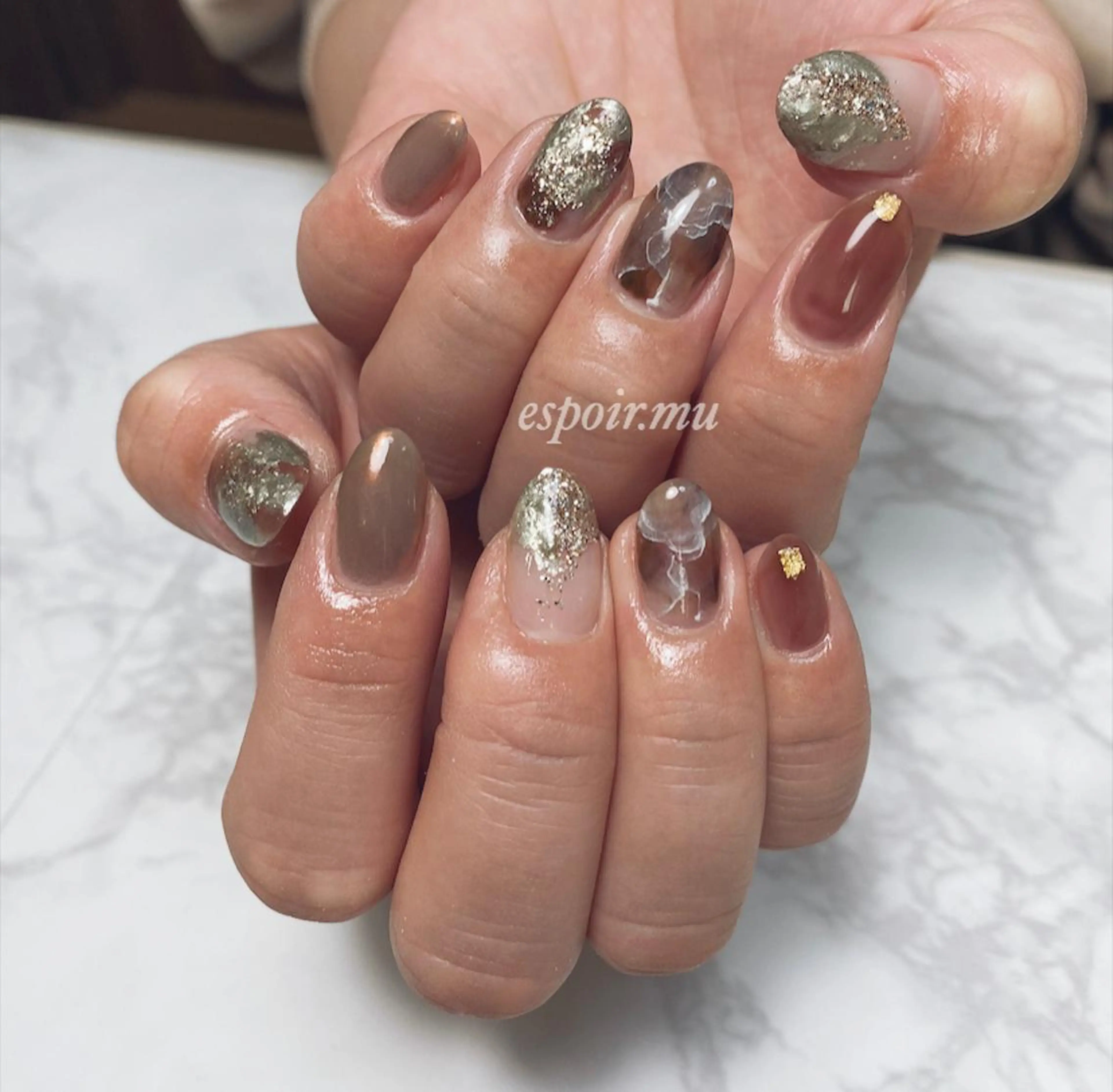 ネイル espoir. muのネイルデザイン