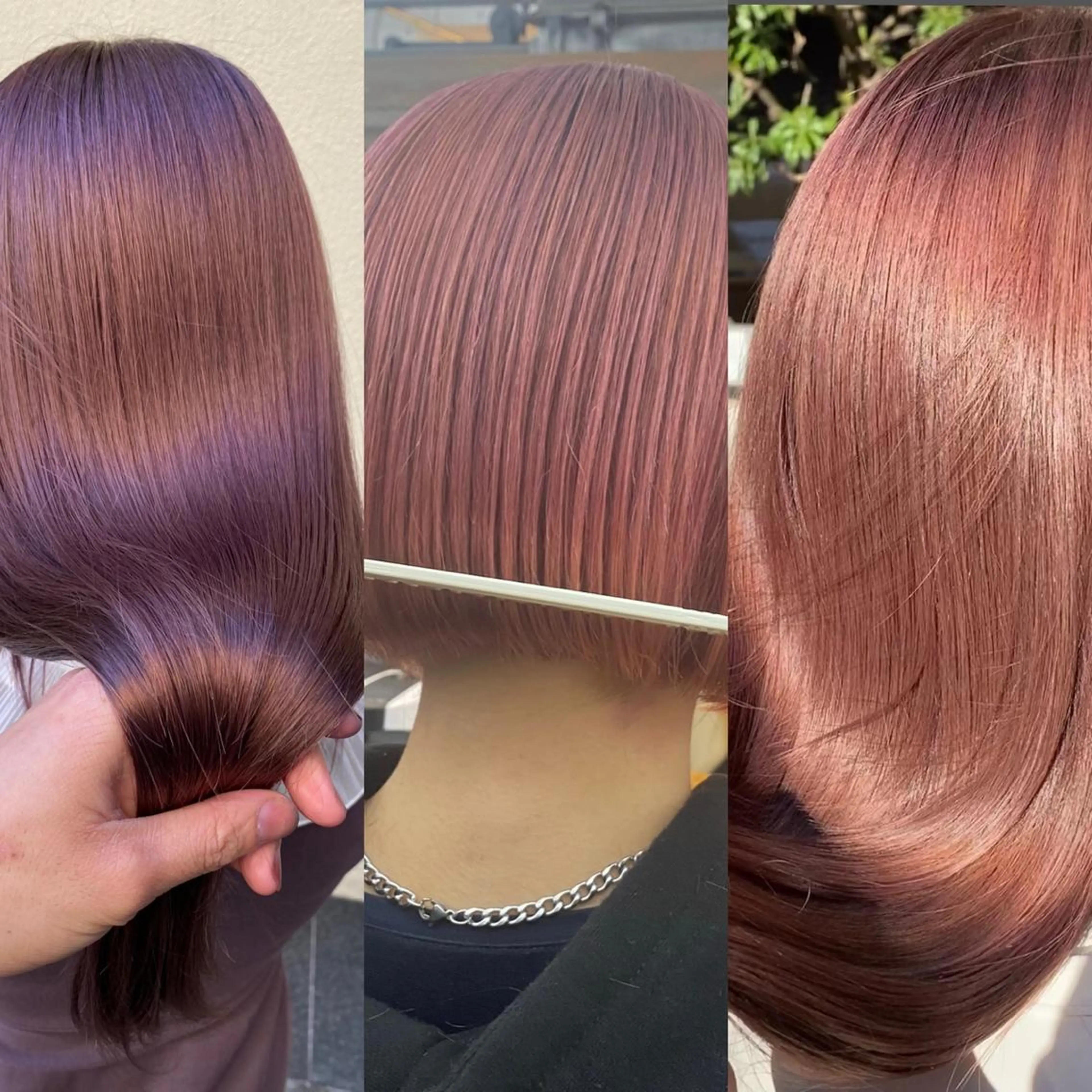 カラー ブリーチ ピンクカラー ハイトーン/デザイン hirokiのヘアスタイル