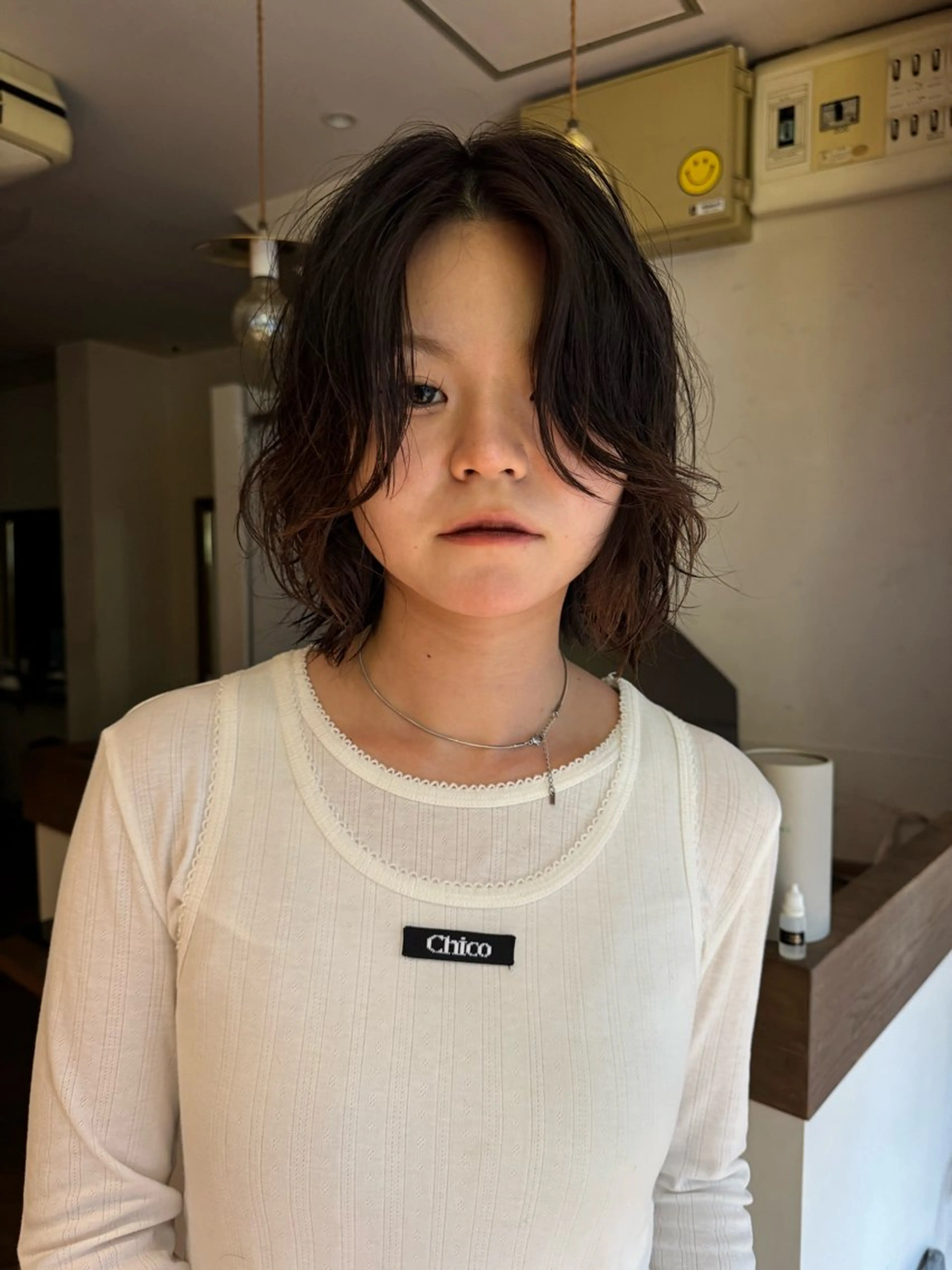 ミディアム ミディアムパーマ ボブ カット パーマ 今泉/kai🐇ボブ 似合わせカットのヘアスタイル